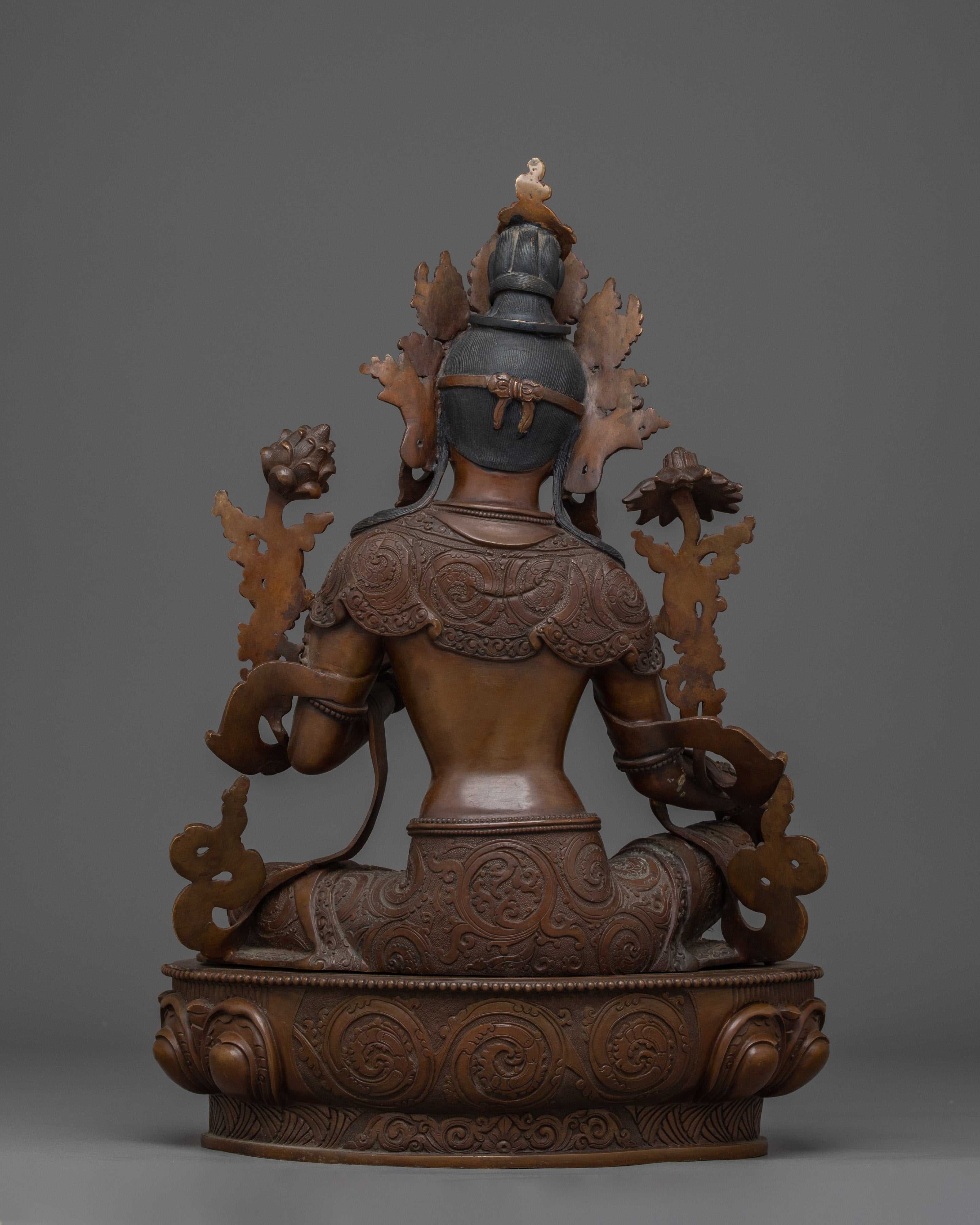 Sacred Feminine Art of Green Tara | The Compassionate Protector