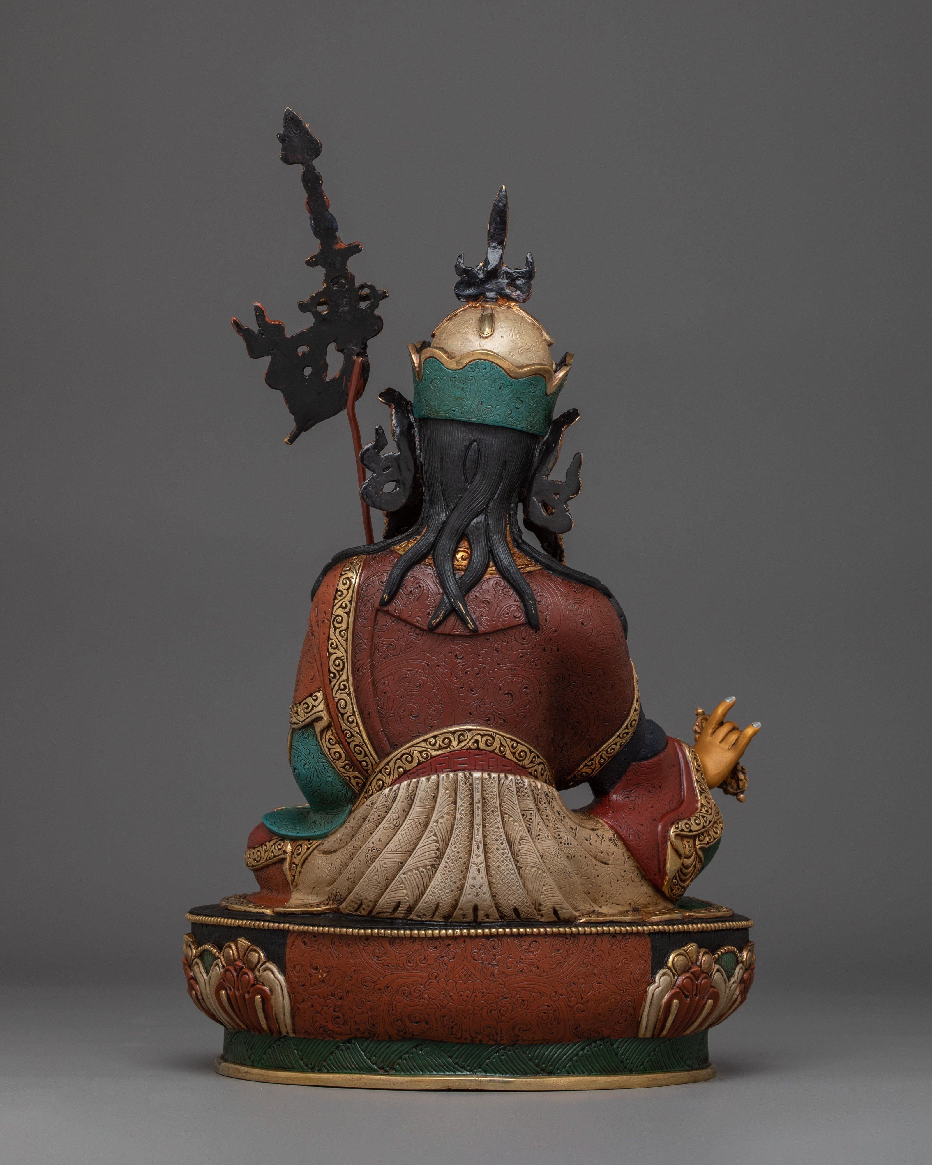 Spiritual Sculpture of Guru Rinpoche | Lotus-Born Master