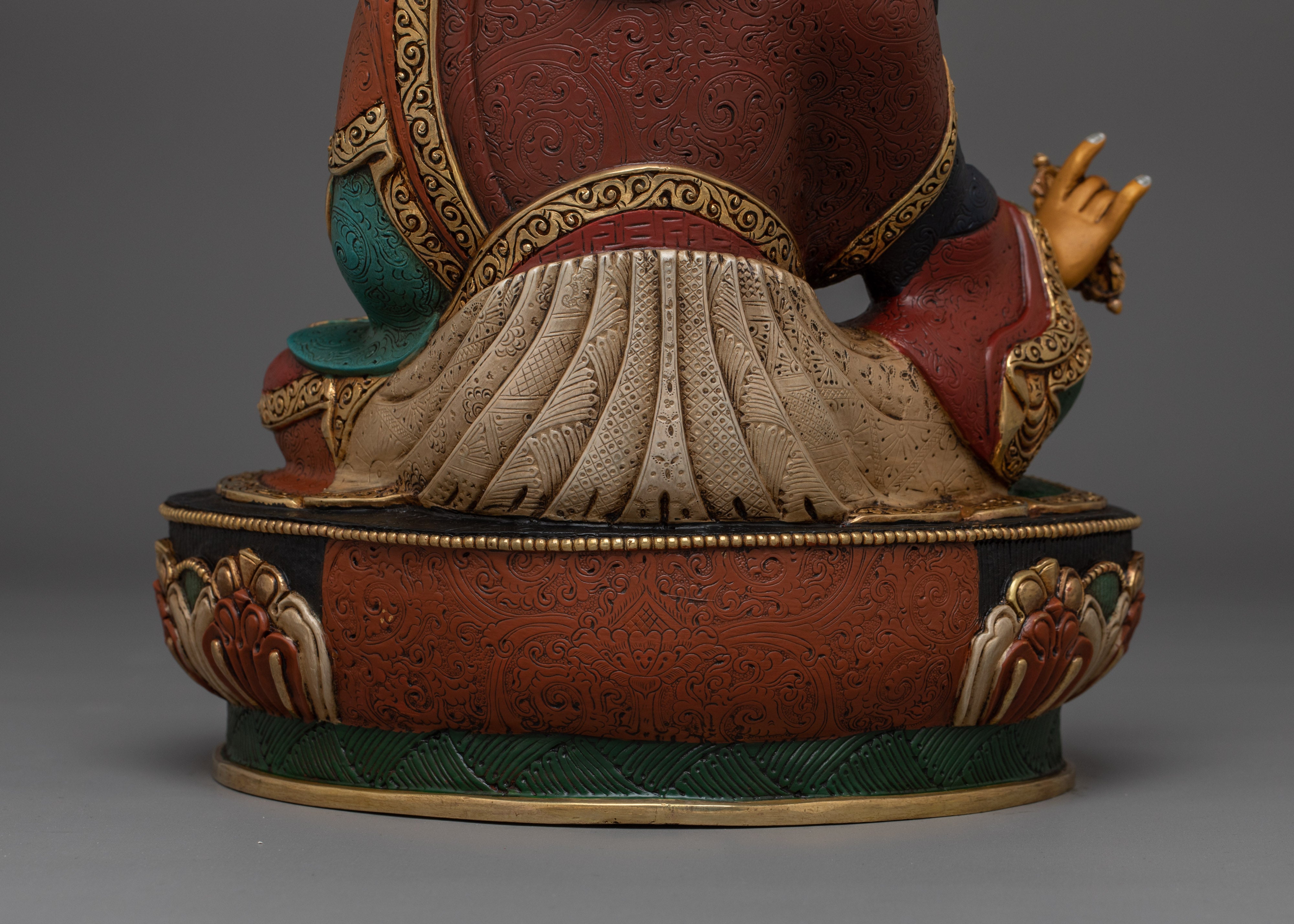 Spiritual Sculpture of Guru Rinpoche | Lotus-Born Master