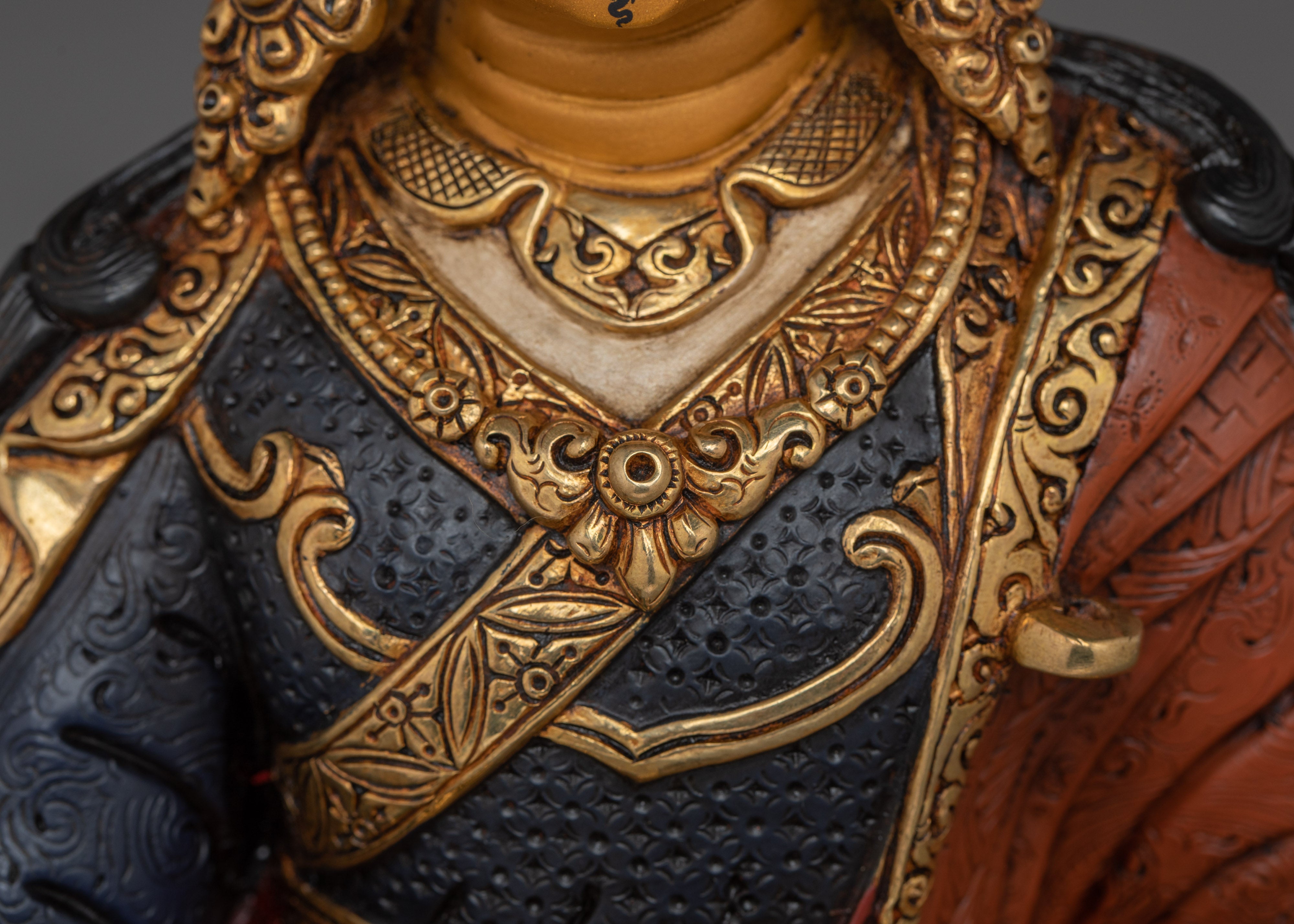 Spiritual Sculpture of Guru Rinpoche | Lotus-Born Master