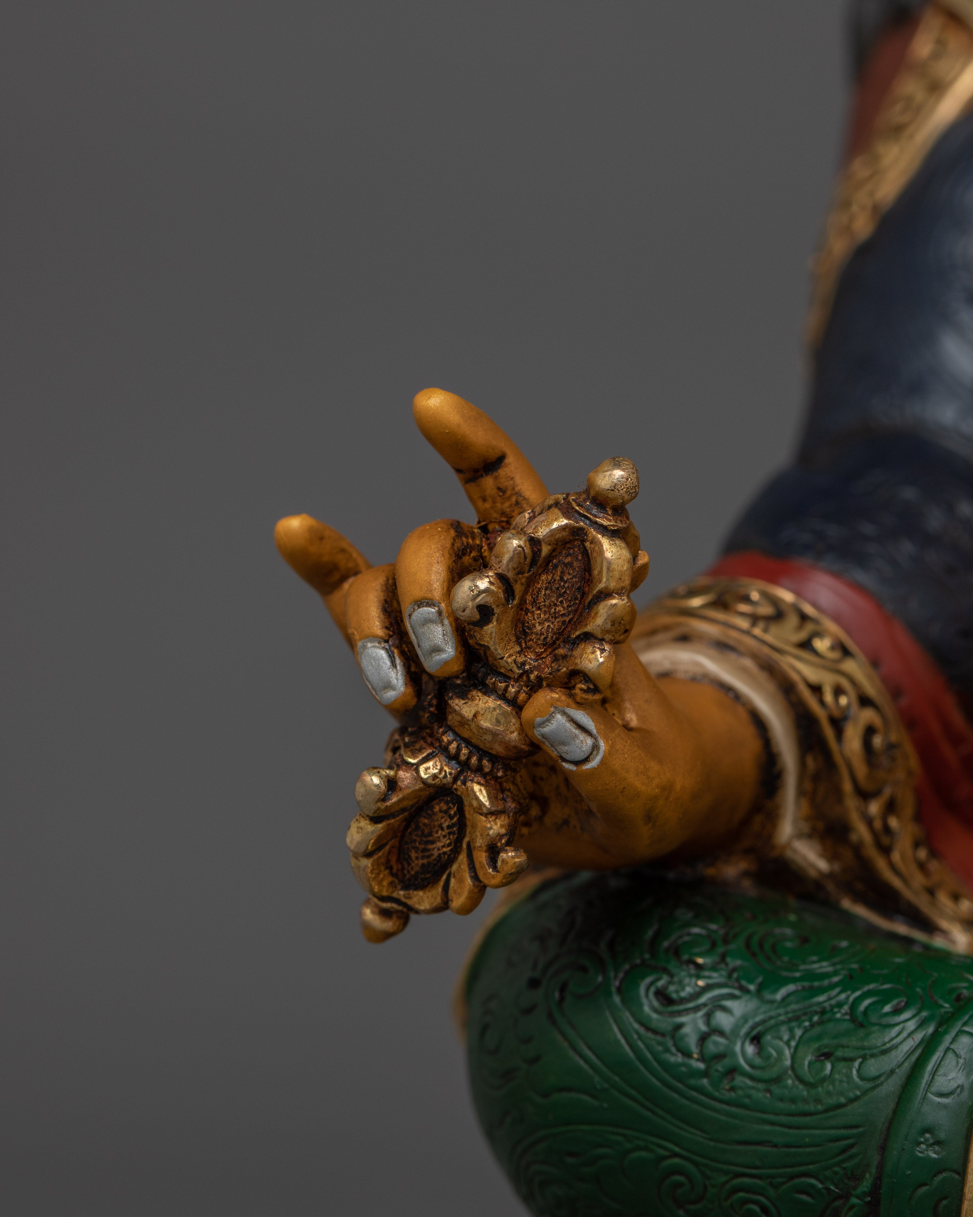 Spiritual Sculpture of Guru Rinpoche | Lotus-Born Master