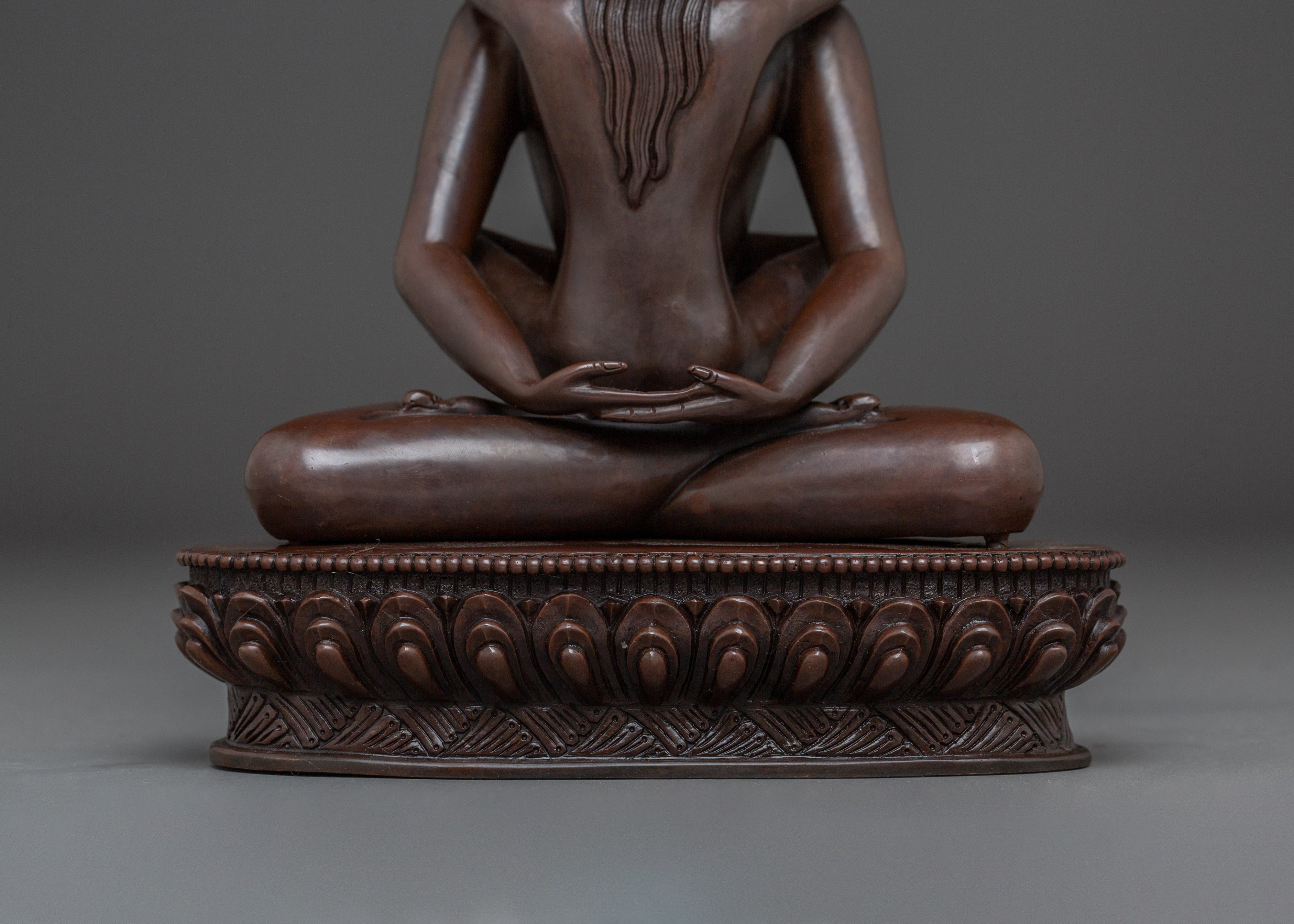 Oxidized Samantabhadra with consort | Buddhist Great Bodhisattva