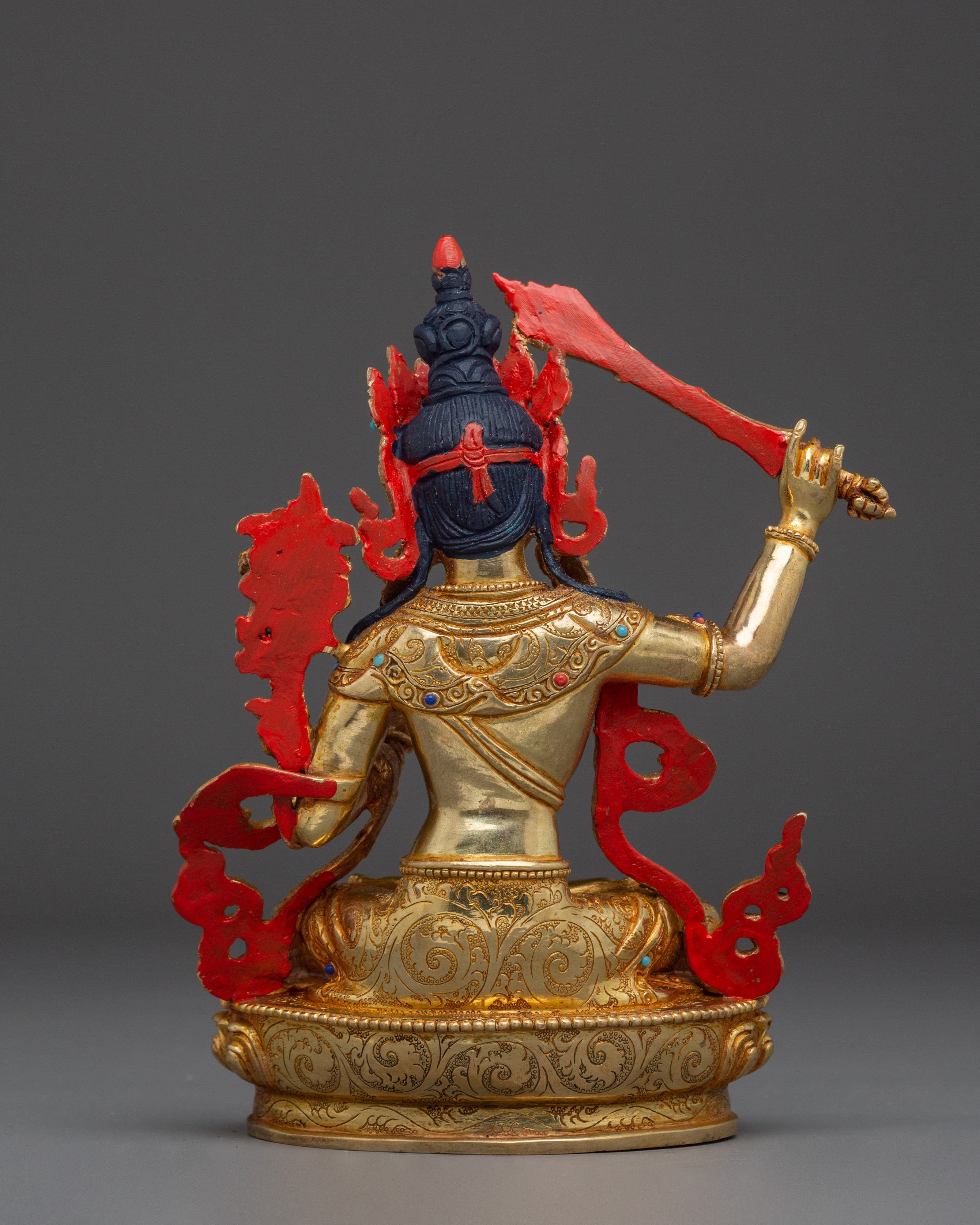 Flaming Sword Bodhisattva Manjushri | Embodiment of Wisdom