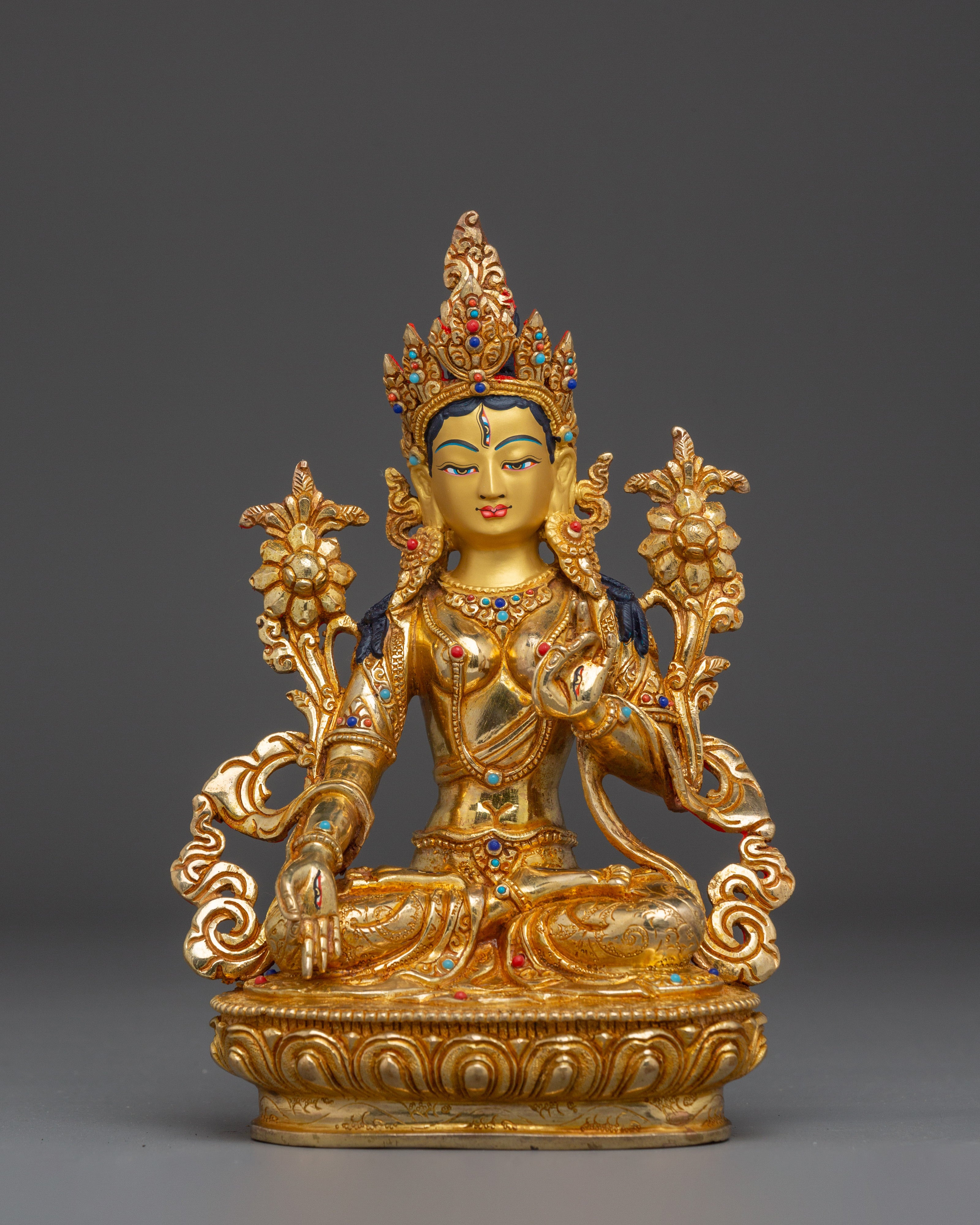 Figurine of Bodhisattva Set | Tibetan Buddhist Artwork