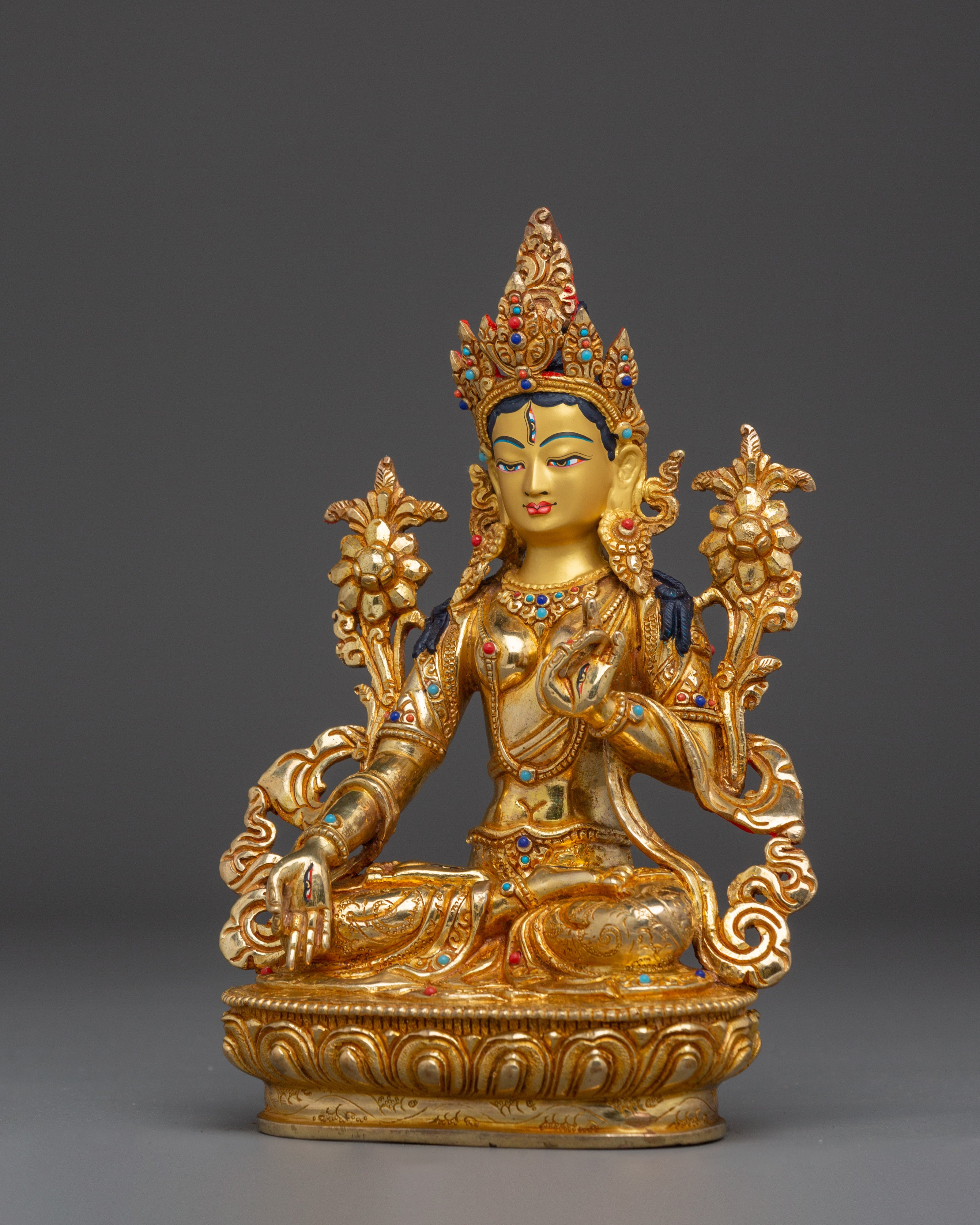 Sita Tara Spiritual Statue | White Tara - Tibetan Healing Deity