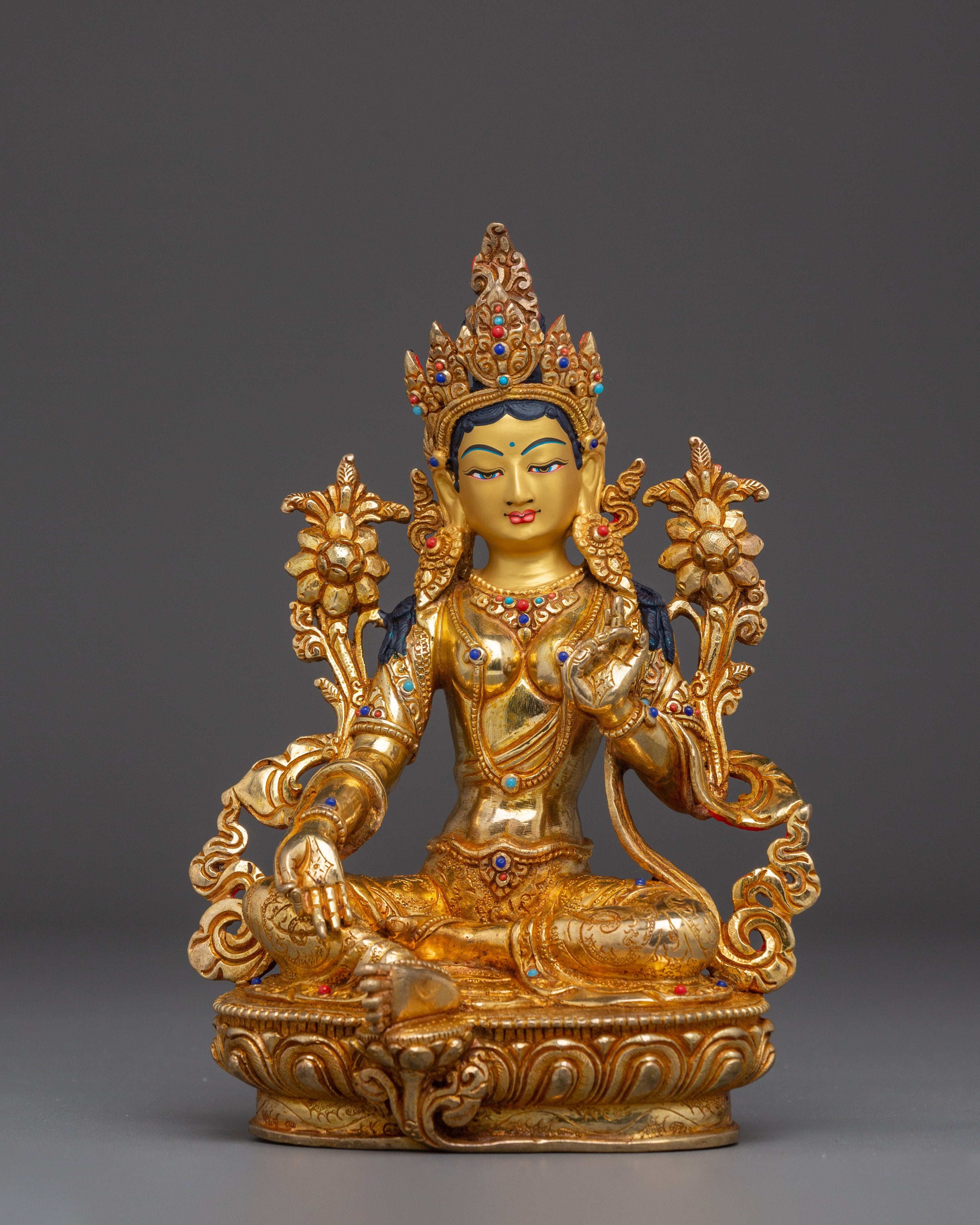Figurine of Bodhisattva Set | Tibetan Buddhist Artwork