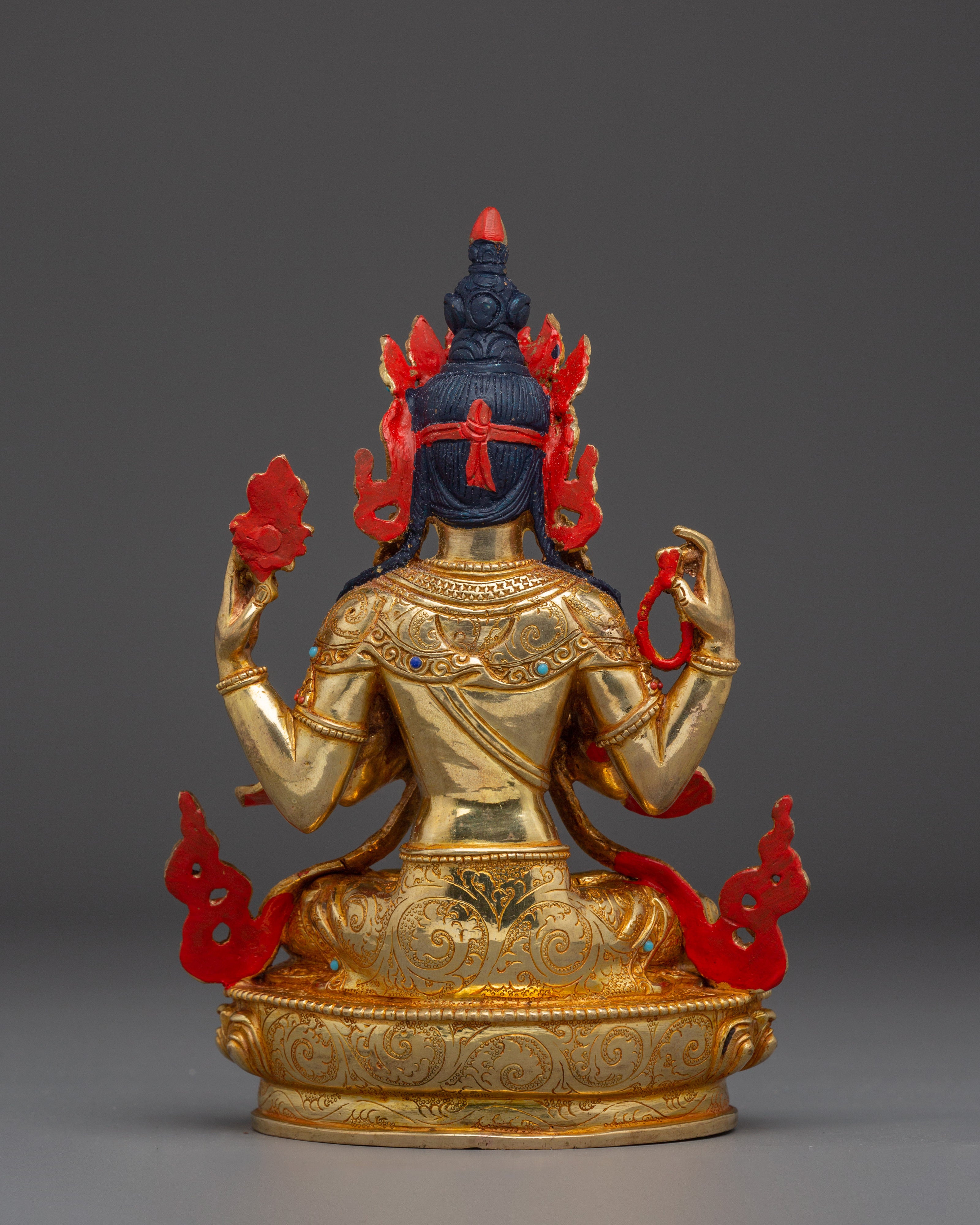 Bodhisattva of Kindness Chenrezig Figurine | Avalokiteshvara Artwork