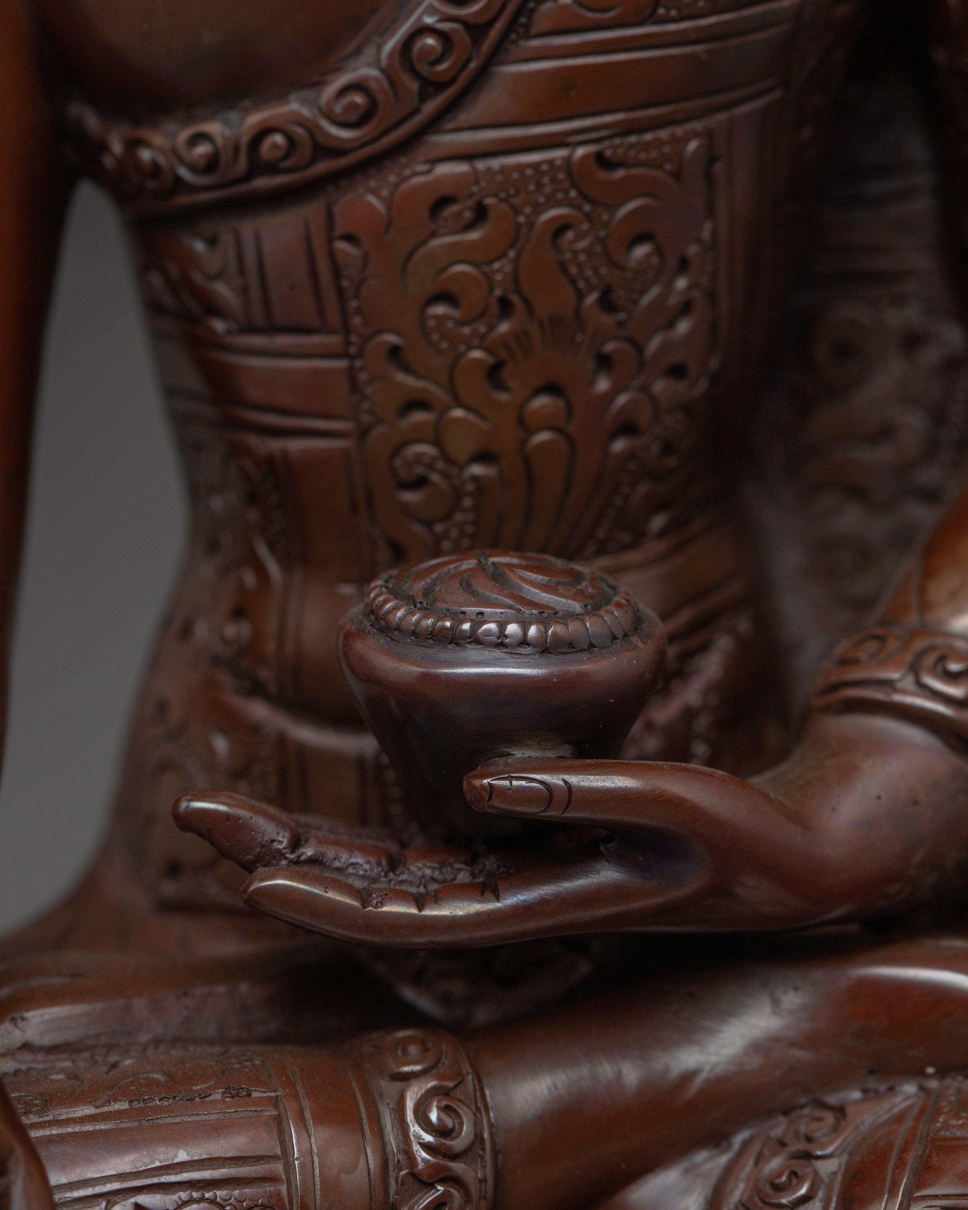Oxidized Shakyamuni Buddha Handcrafted Statue | Gautama Buddha Artwork