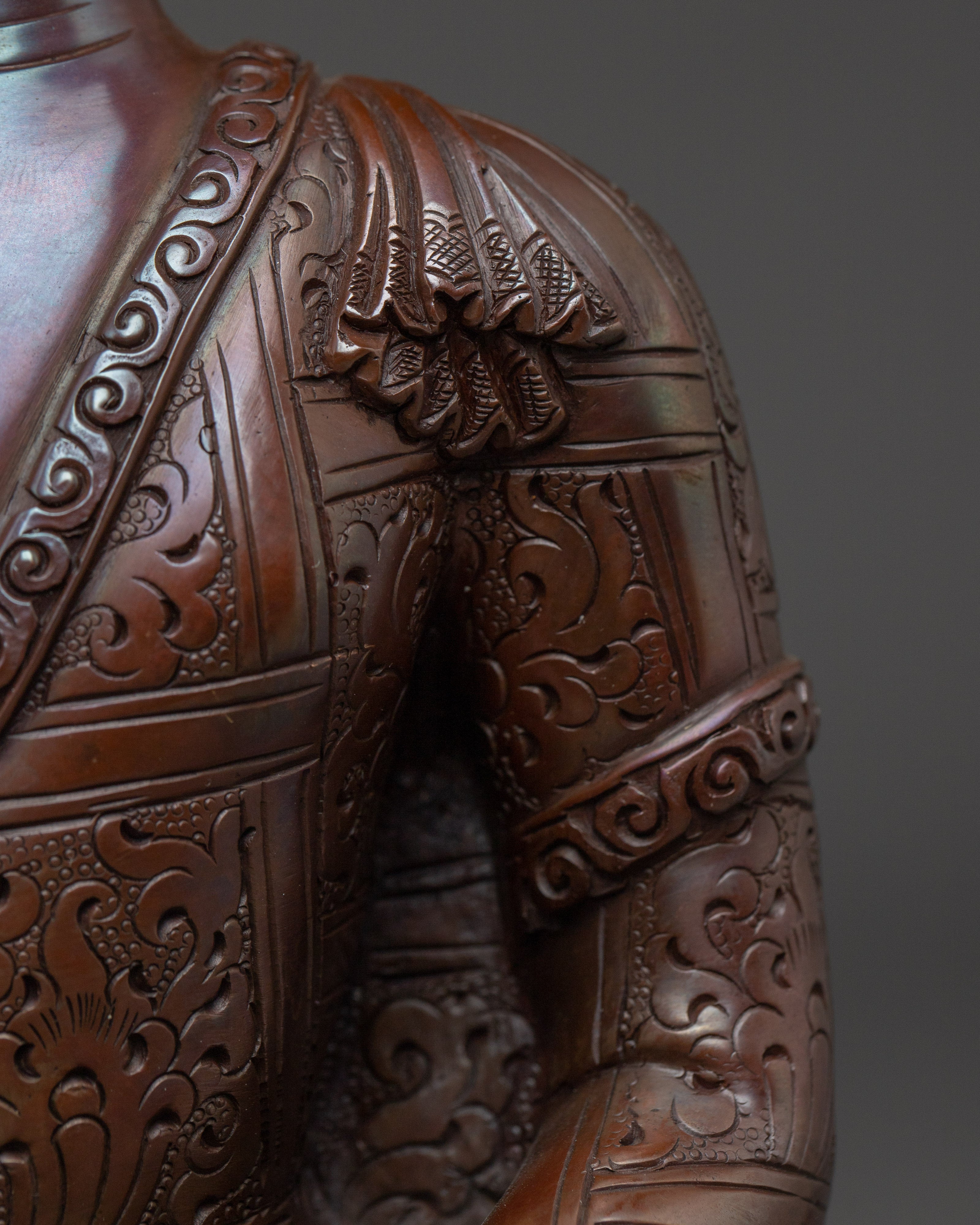 Oxidized Shakyamuni Buddha Handcrafted Statue | Gautama Buddha Artwork