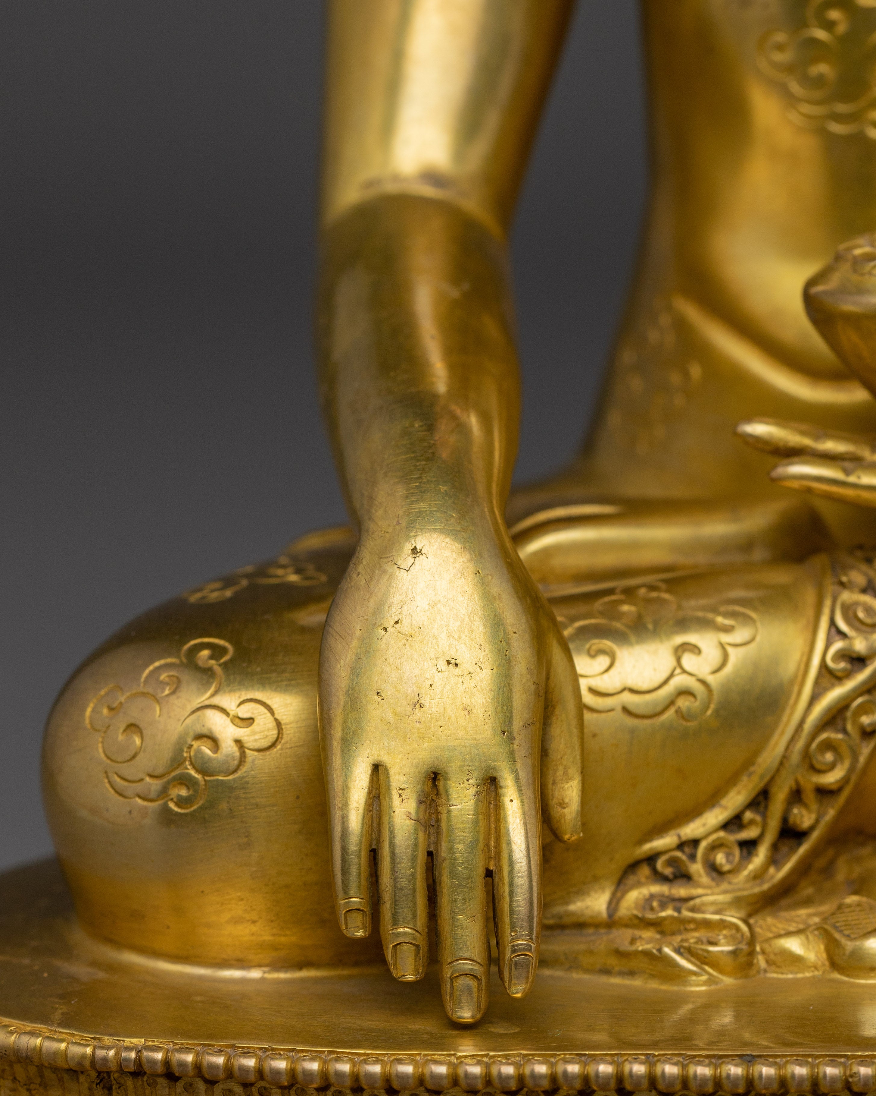 11.2 Inch Tibetan Shakyamuni Buddha Artwork | Enlightened One