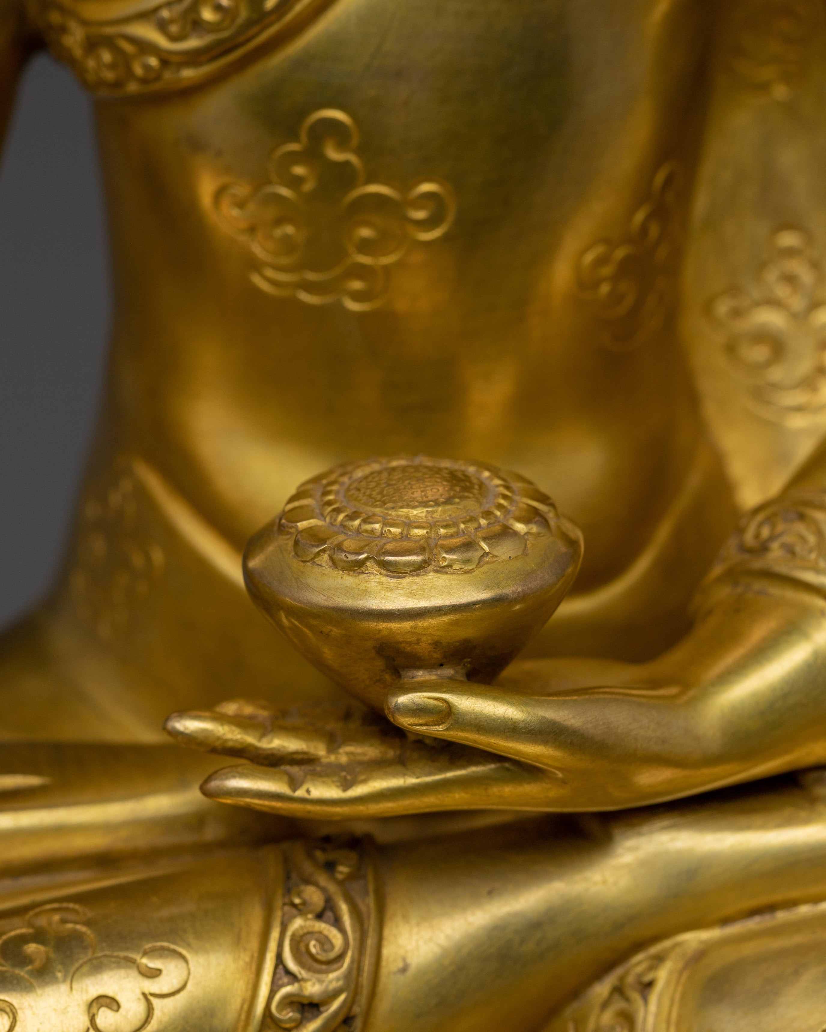 11.2 Inch Tibetan Shakyamuni Buddha Artwork | Enlightened One