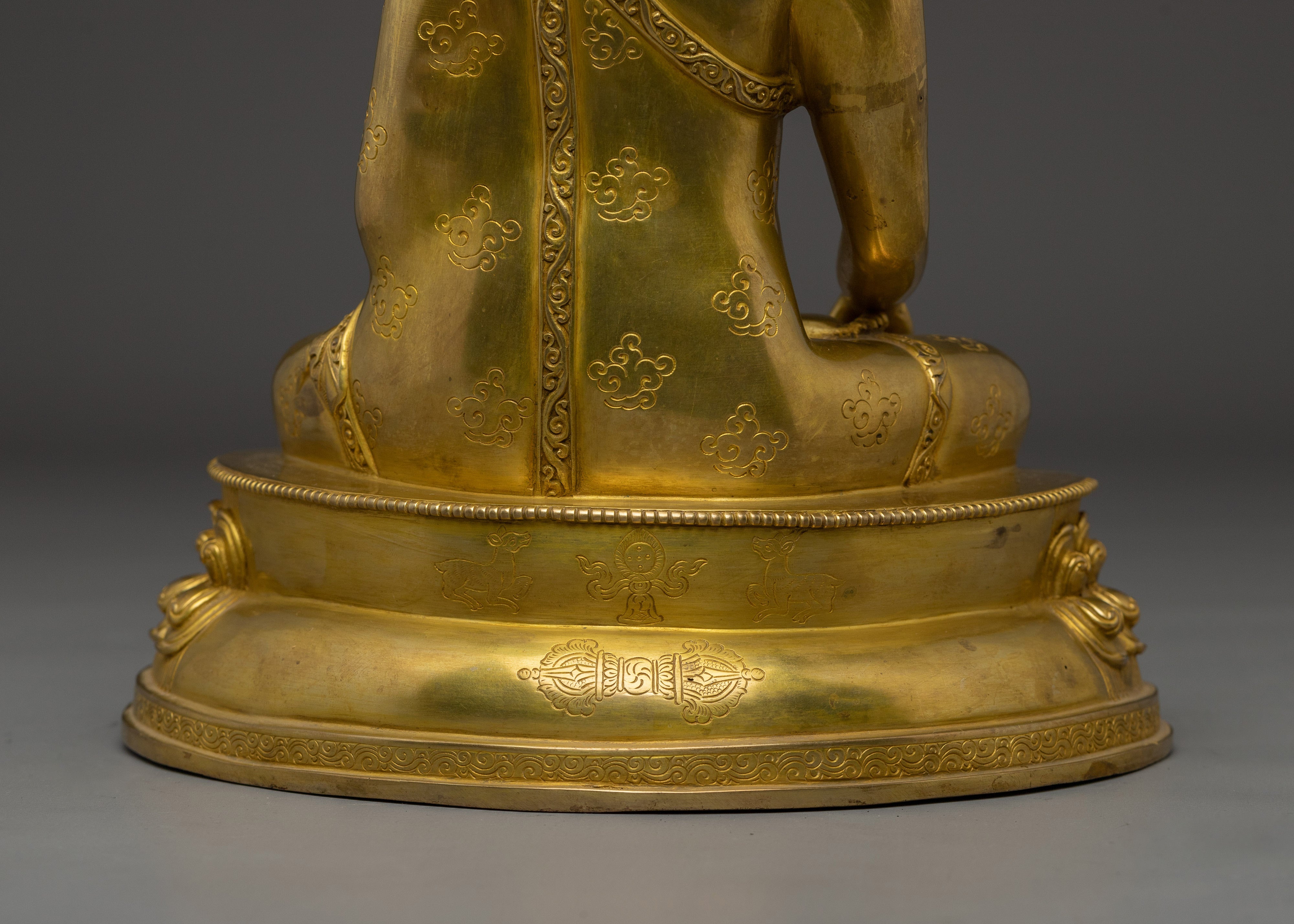 11.2 Inch Tibetan Shakyamuni Buddha Artwork | Enlightened One