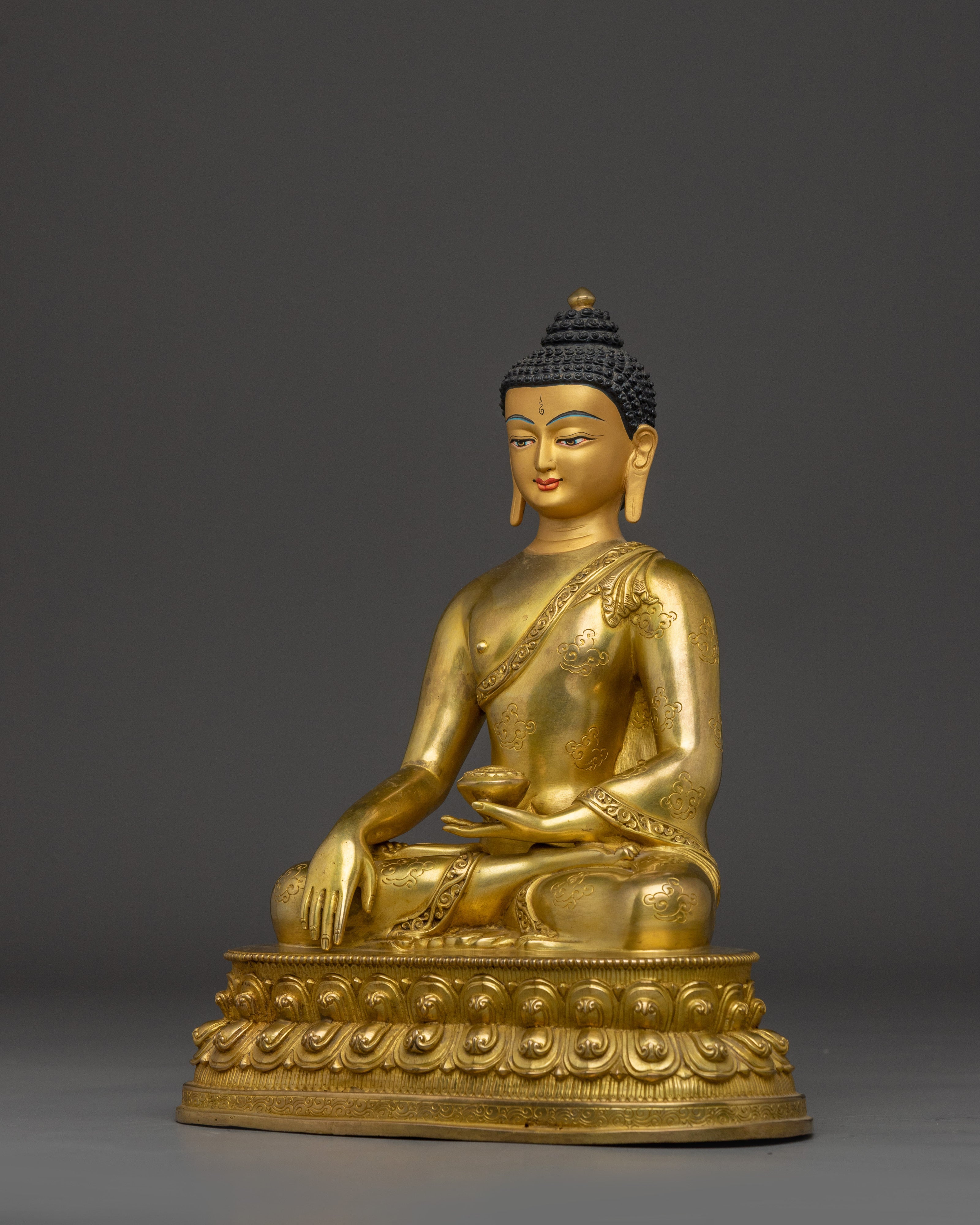 11.2 Inch Tibetan Shakyamuni Buddha Artwork | Enlightened One