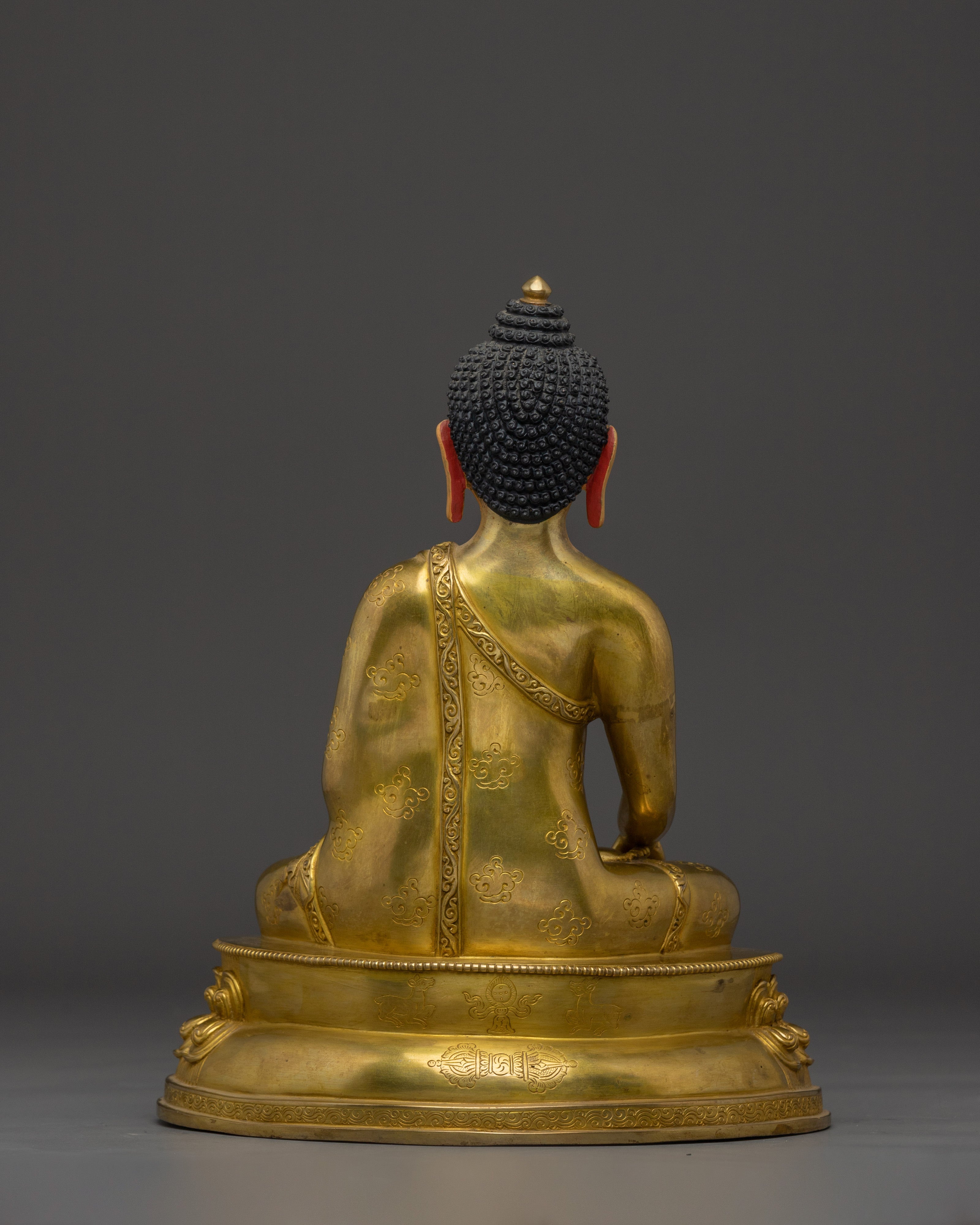 11.2 Inch Tibetan Shakyamuni Buddha Artwork | Enlightened One