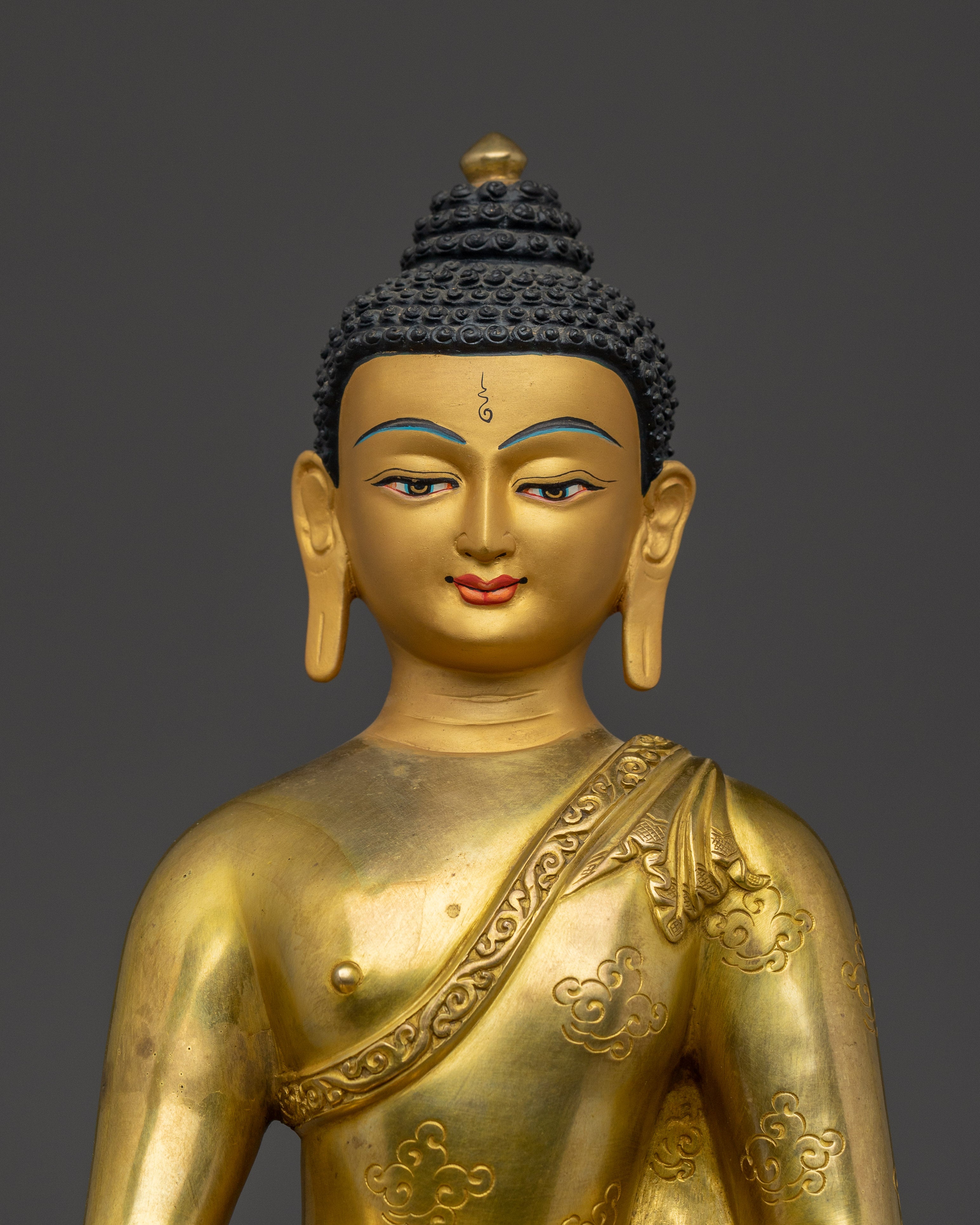 11.2 Inch Tibetan Shakyamuni Buddha Artwork | Enlightened One