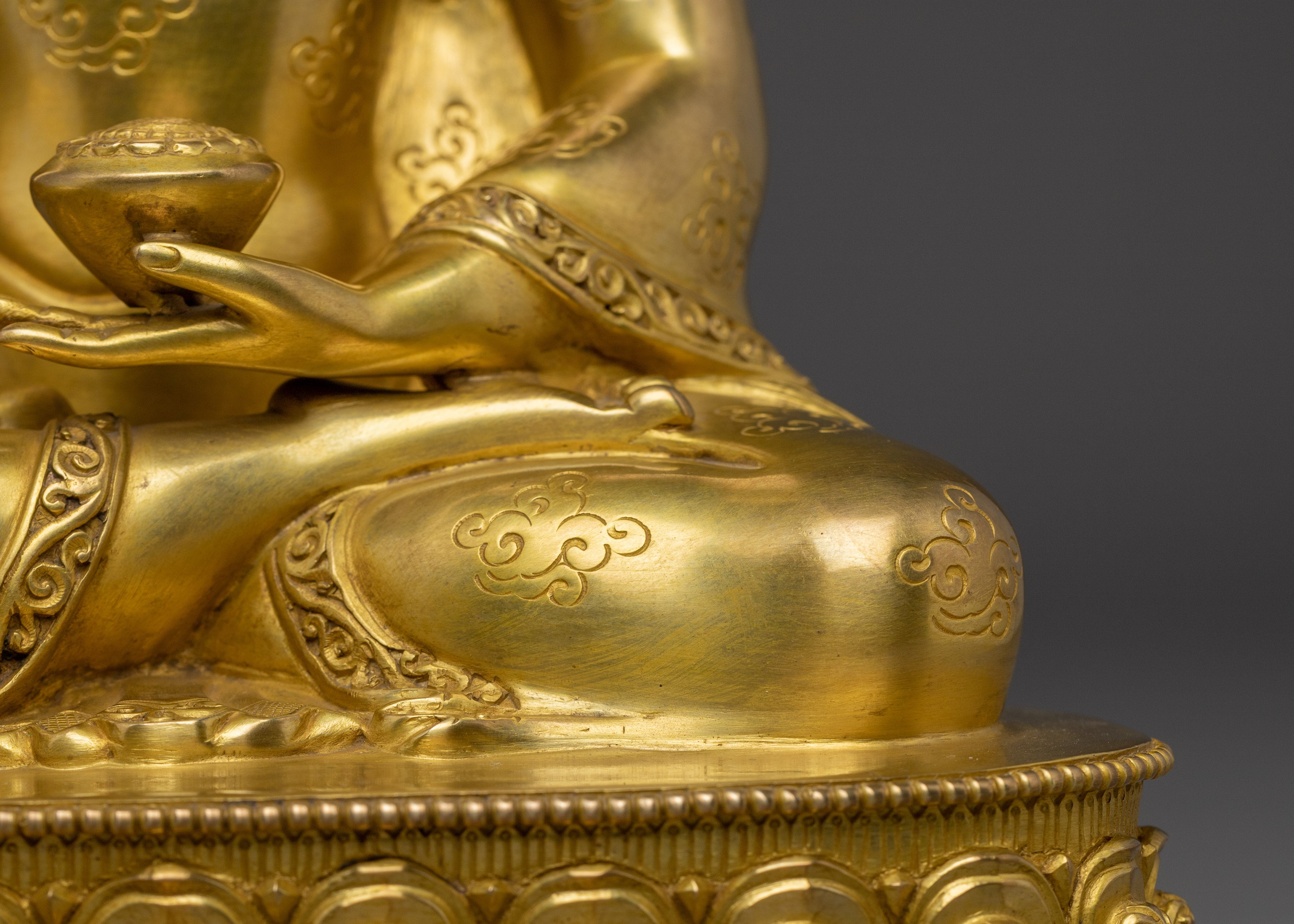 11.2 Inch Tibetan Shakyamuni Buddha Artwork | Enlightened One