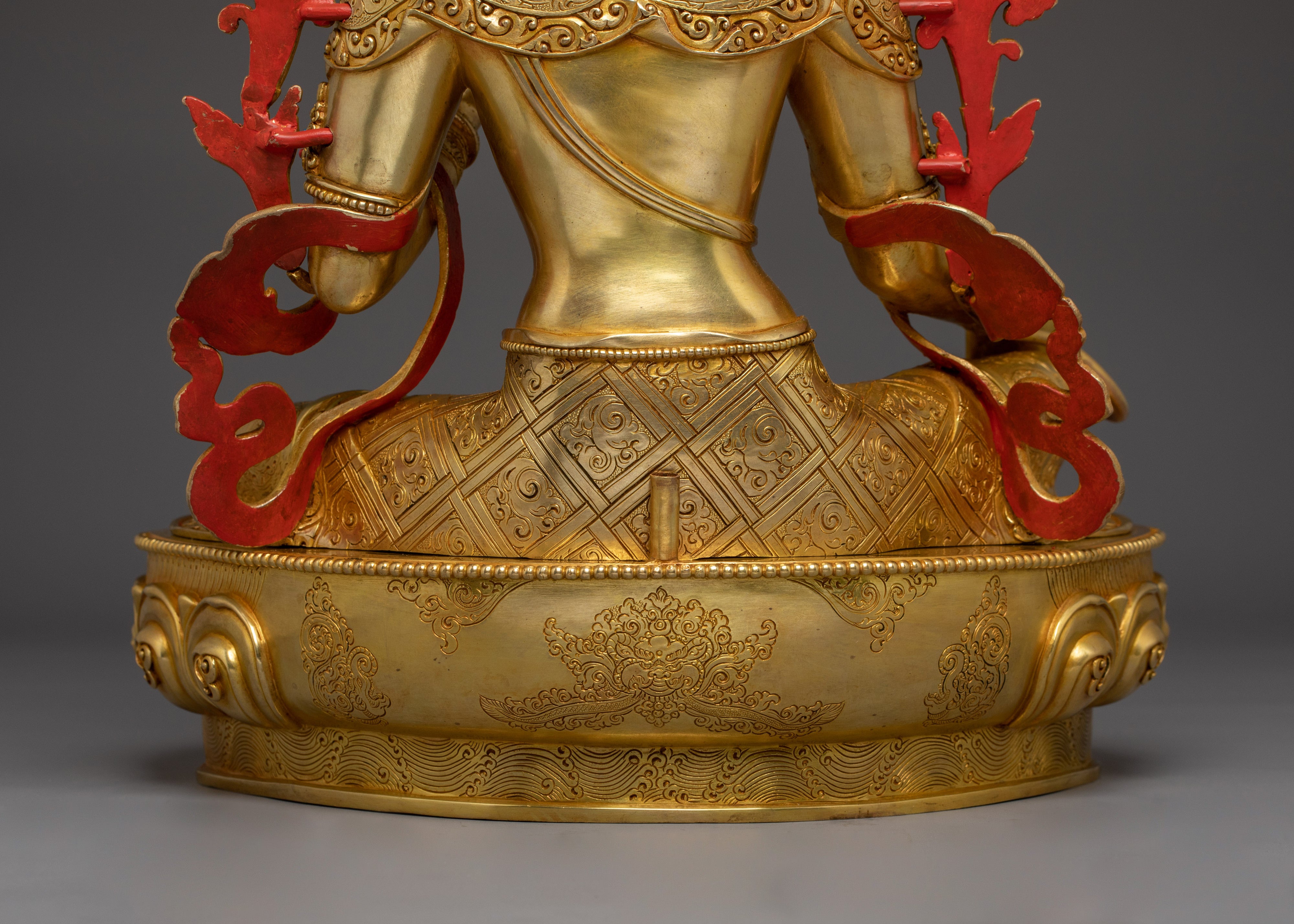Handcrafted Buddhist Green Tara Art | Compassionate Goddess
