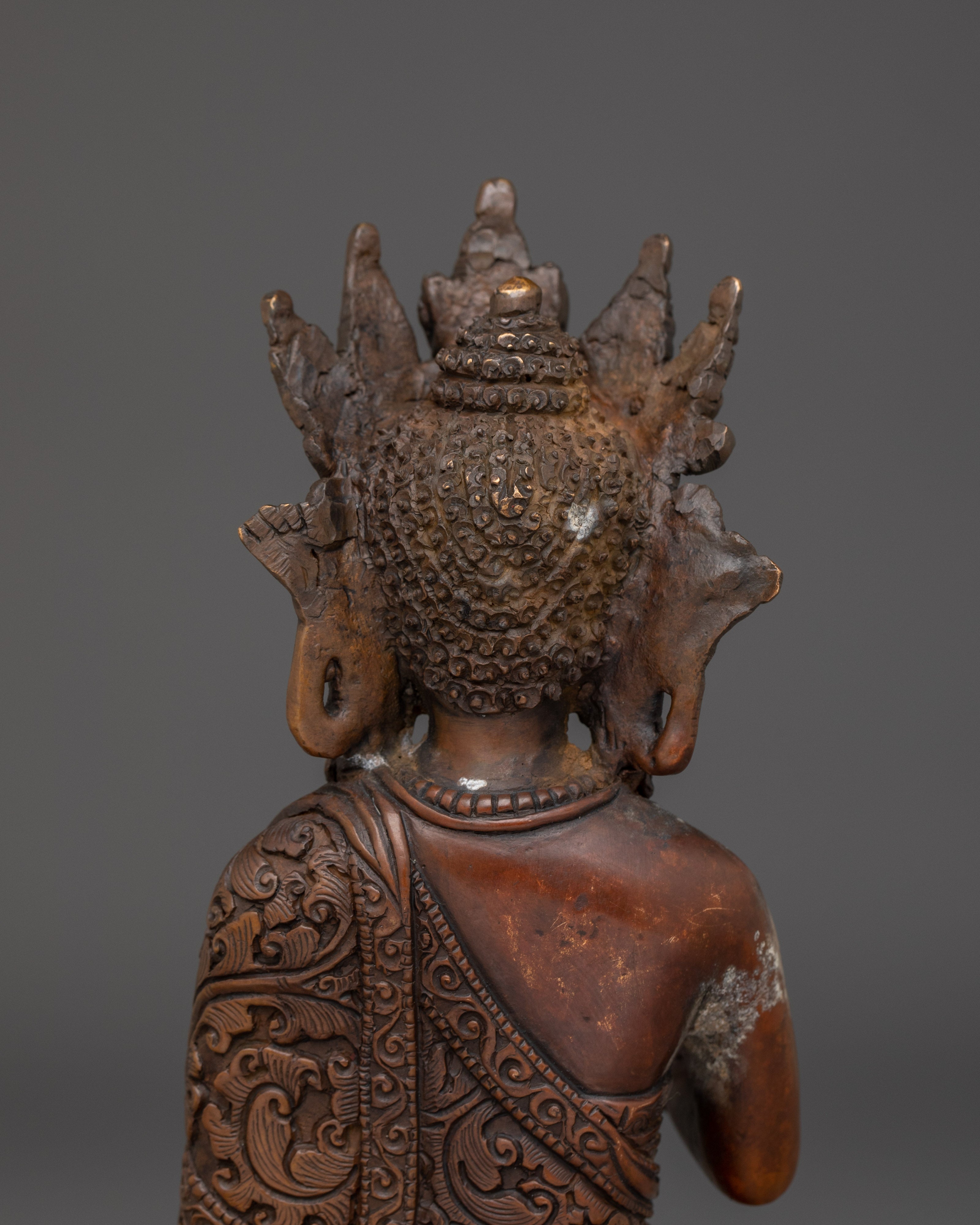 Tibetan Dipankara Statue | Spiritual Symbol of Light