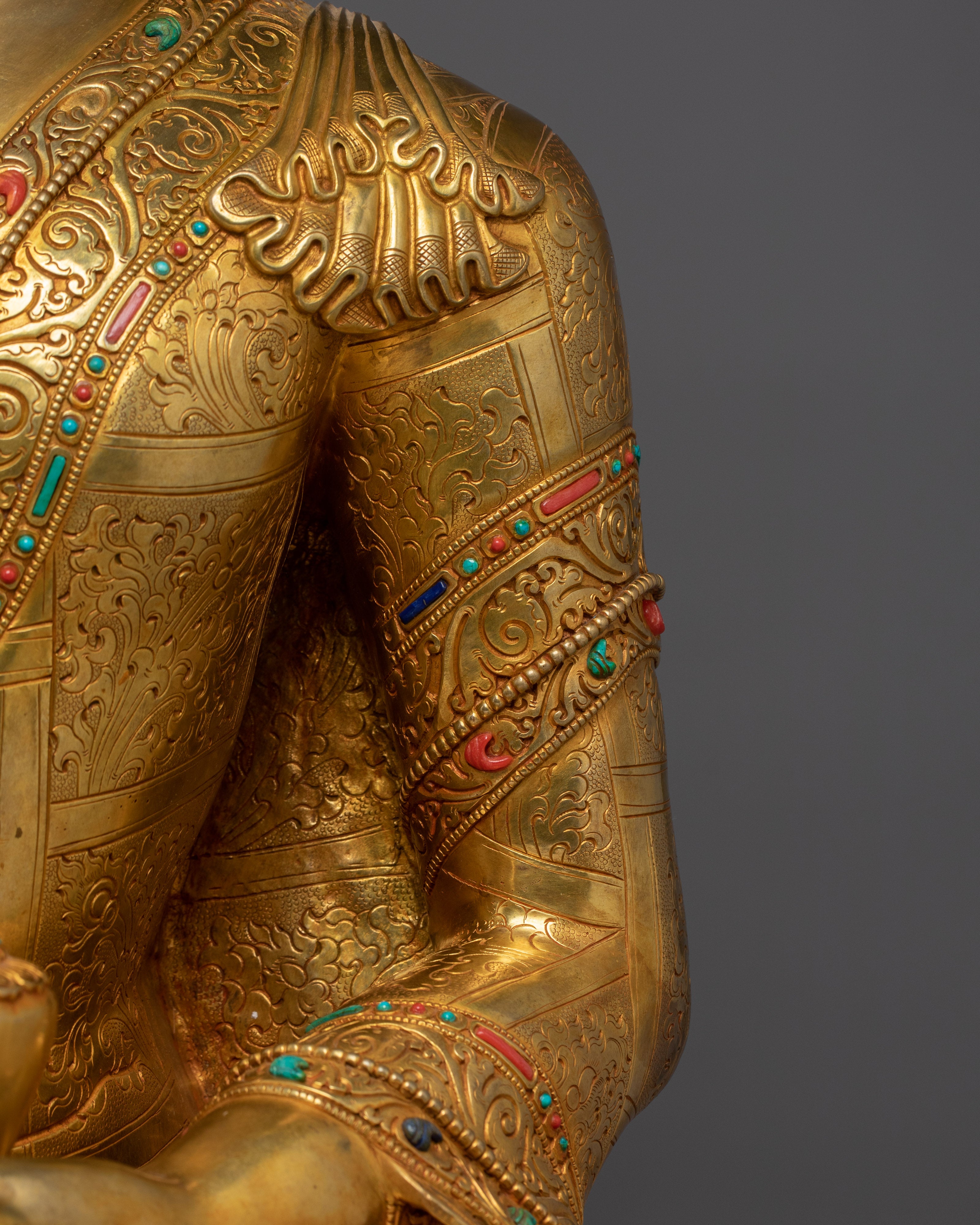 25.4 Inch Tibetan Shakyamuni Buddha Artwork | Enlightened One