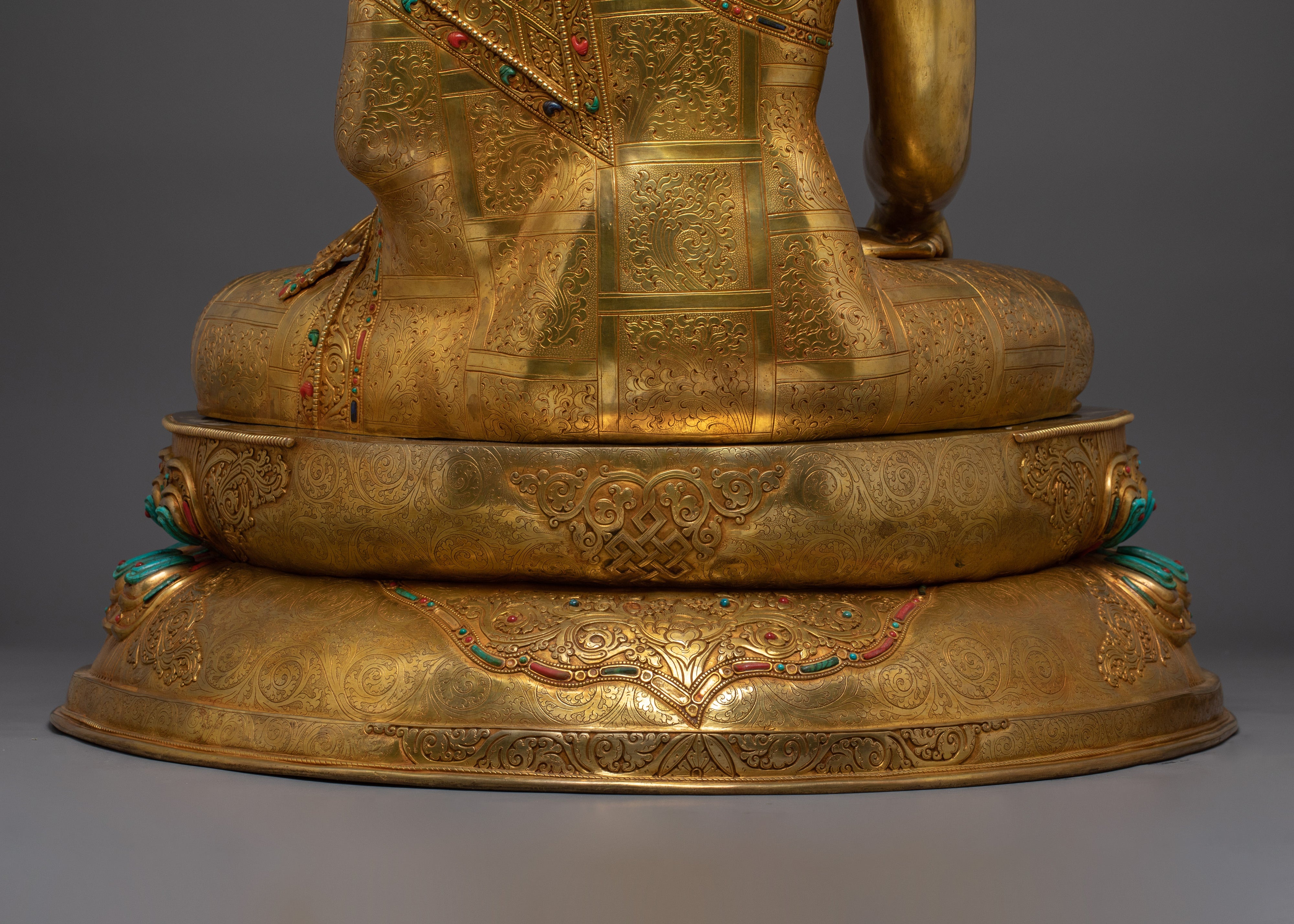 25.4 Inch Tibetan Shakyamuni Buddha Artwork | Enlightened One