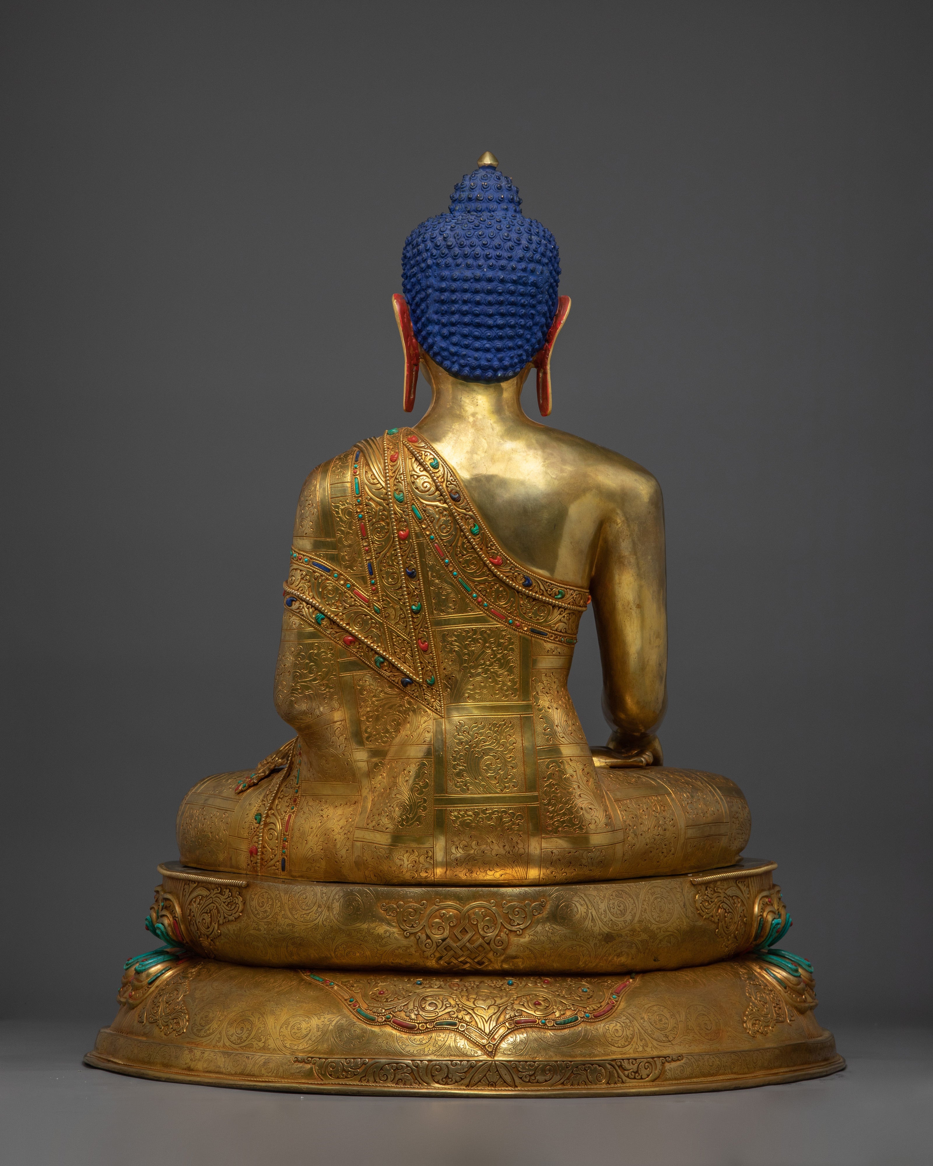 25.4 Inch Tibetan Shakyamuni Buddha Artwork | Enlightened One