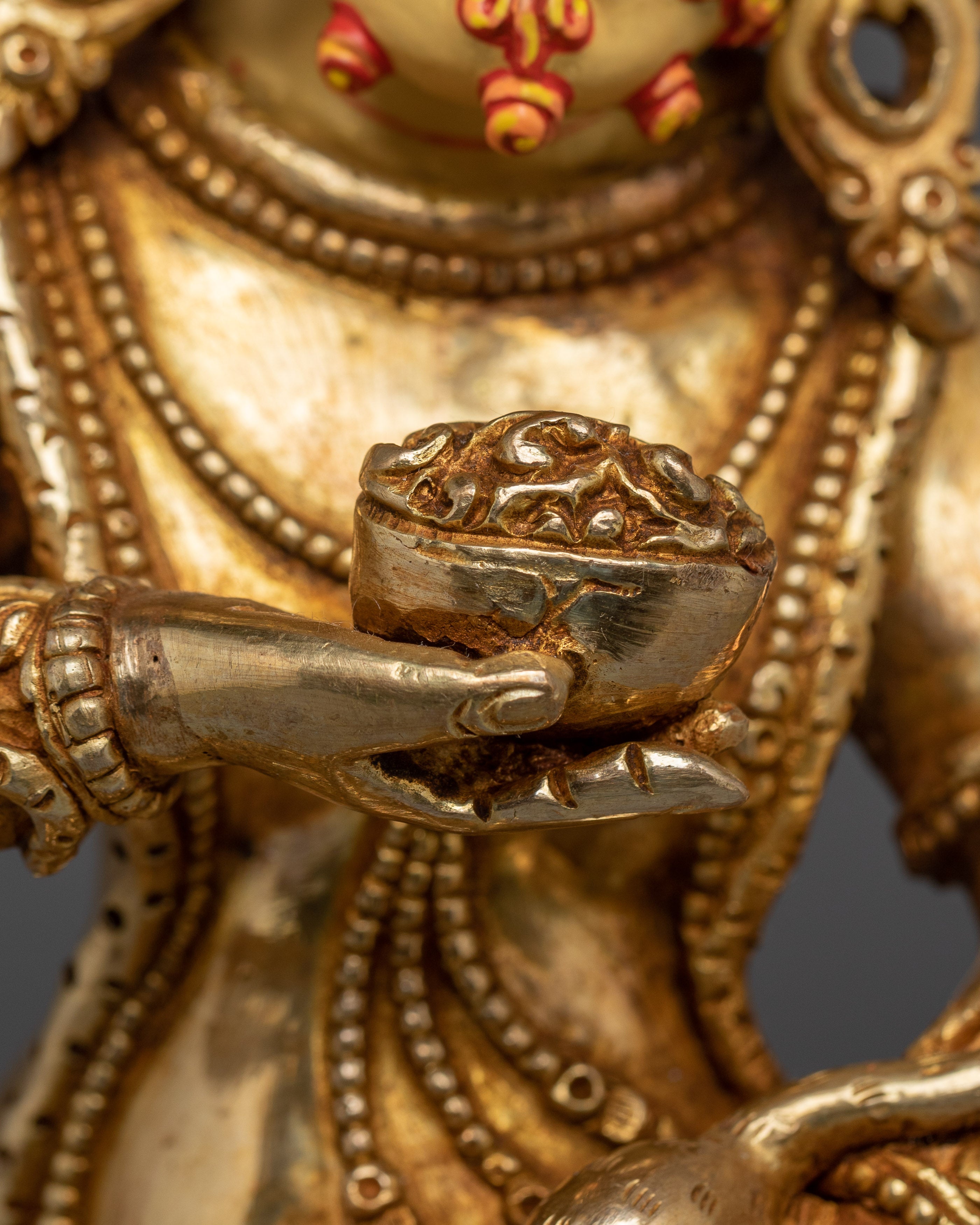 Sacred Black Dzambhala Statue | Spiritual Wealth, Protection, and Meditation Practice