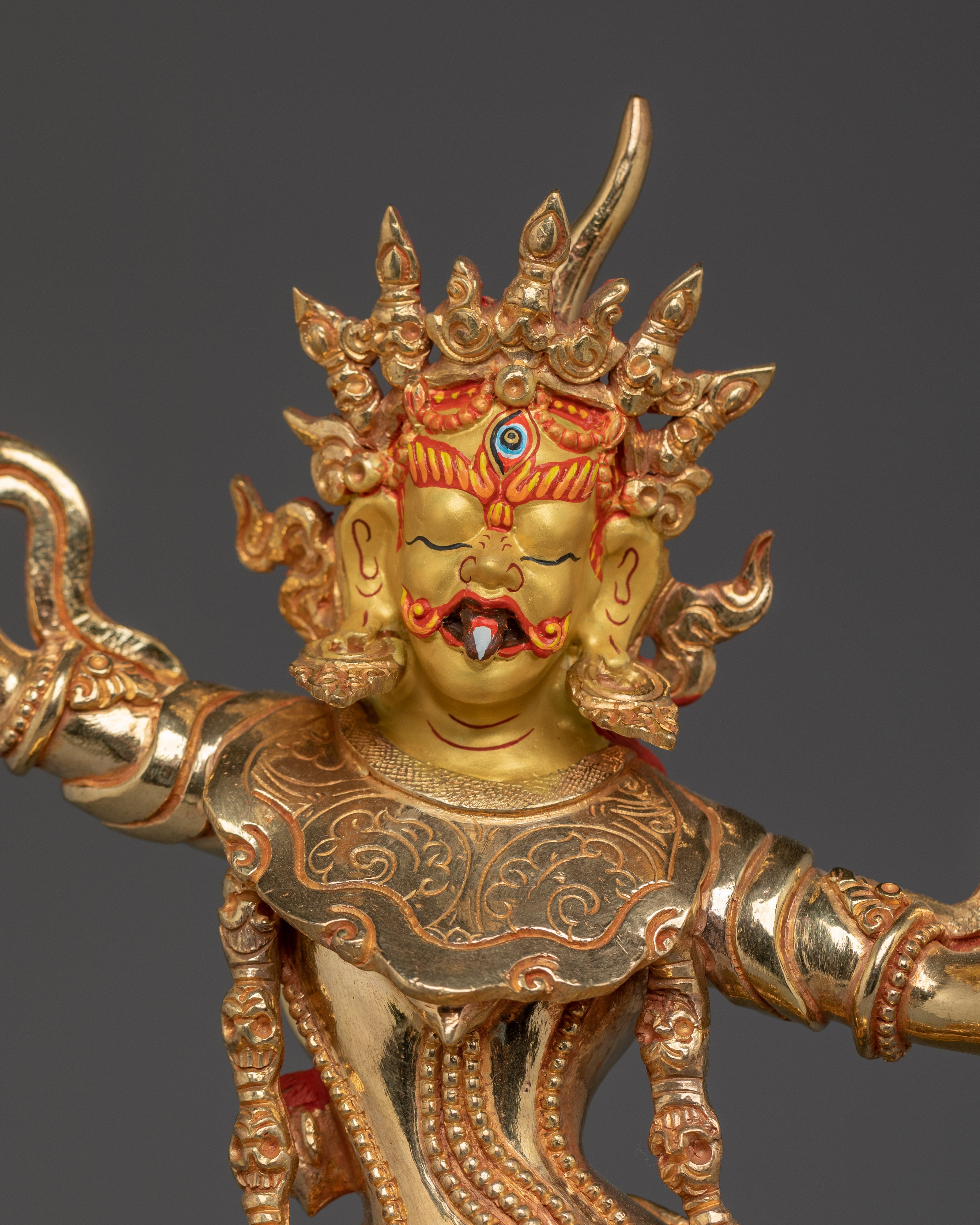 Ekajati Statue for Spiritual Protection | Traditional Artwork