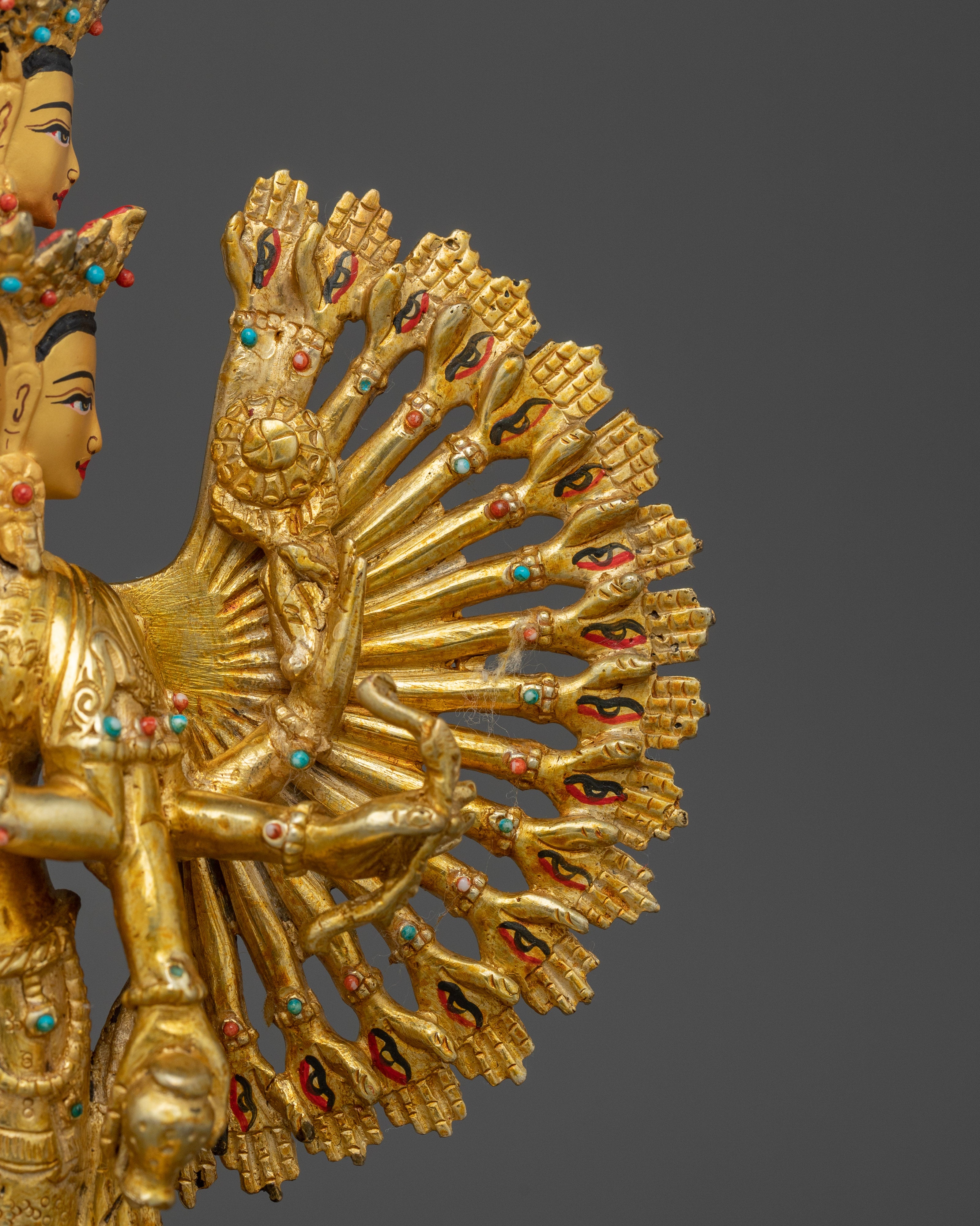 1000 Amred Chenrezig Statue | Bodhisattva of Compassion