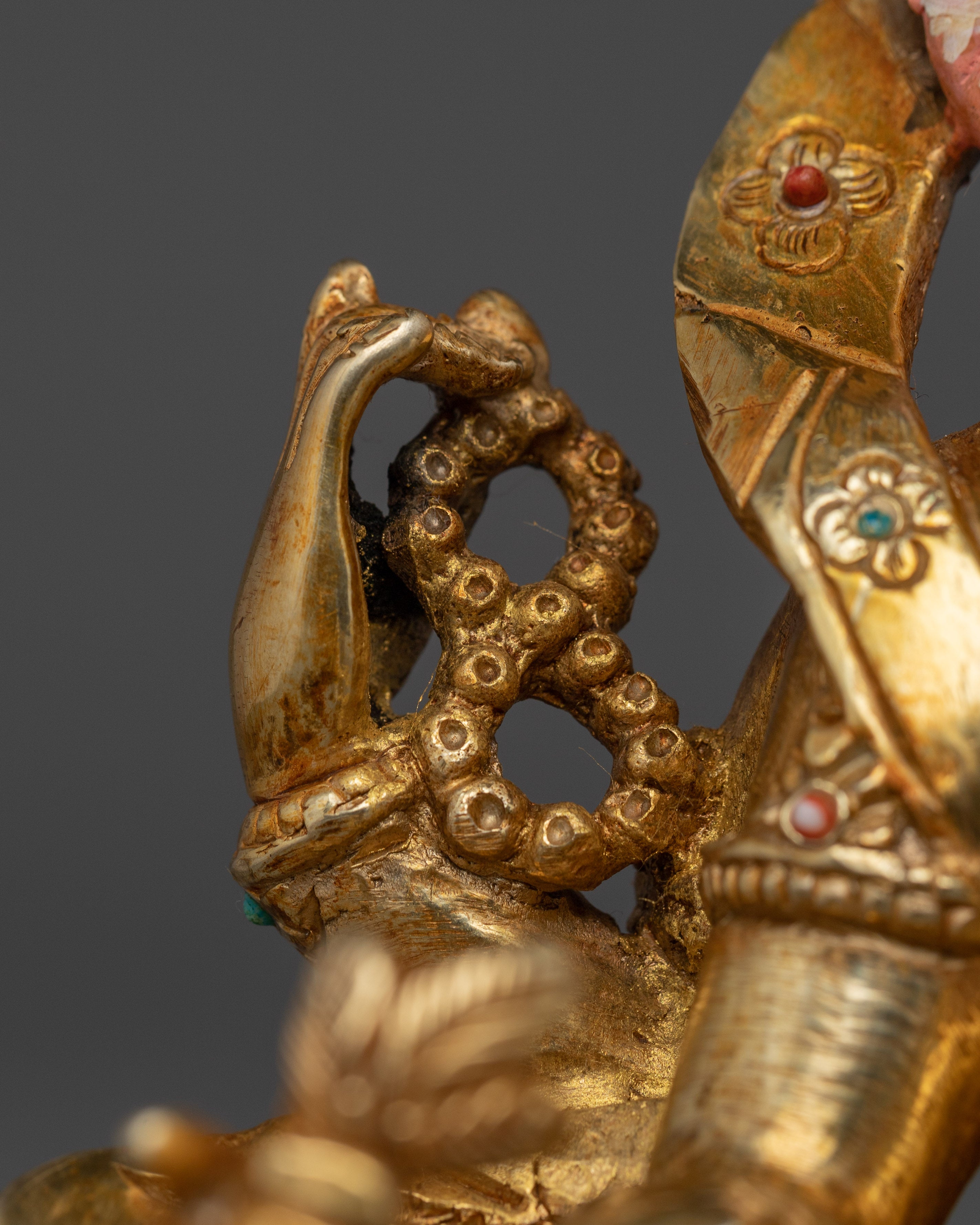 Handcrafted Copper Ganesh Statue | Ideal for Your Altar or Shrine Decor