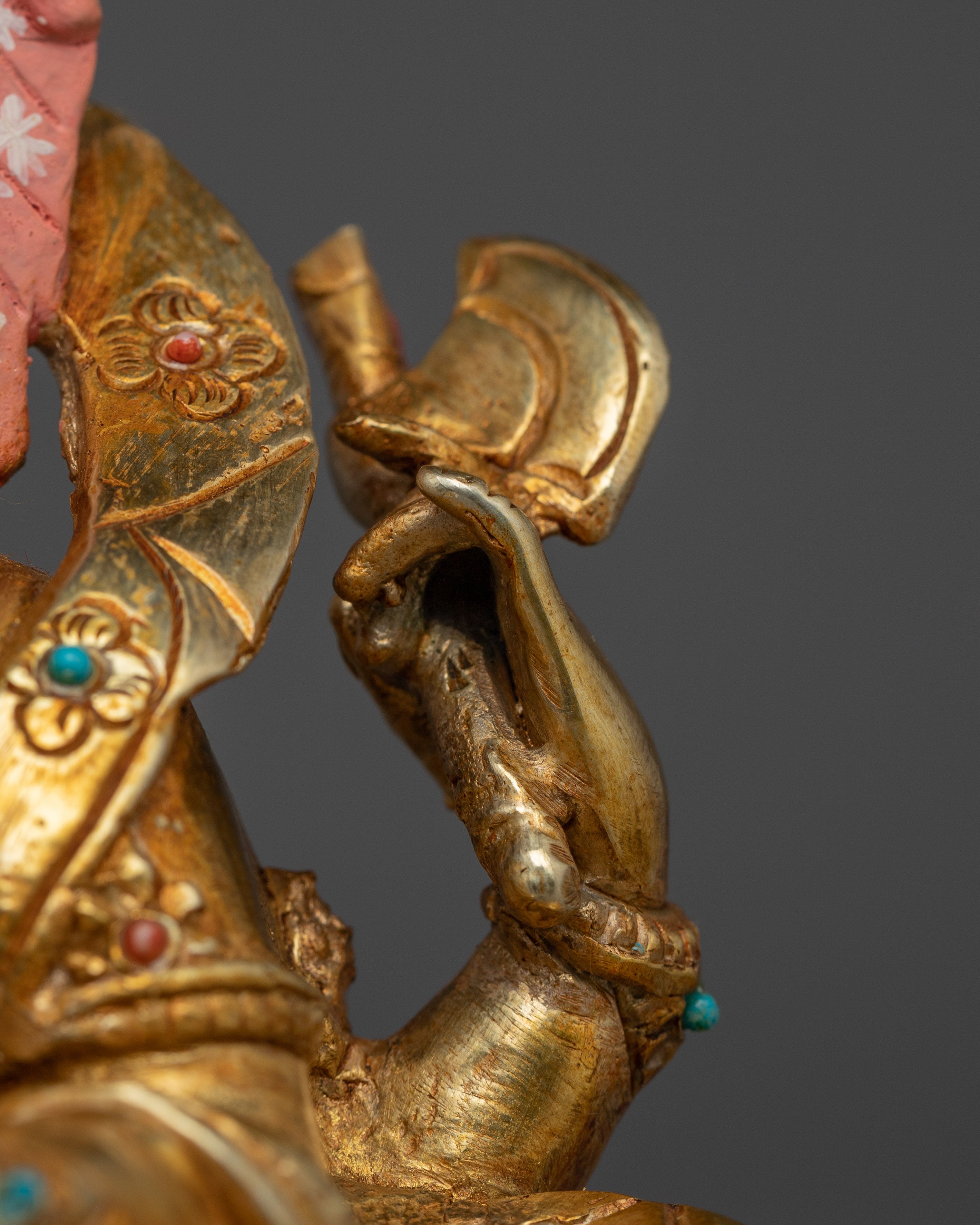 Handcrafted Copper Ganesh Statue | Ideal for Your Altar or Shrine Decor