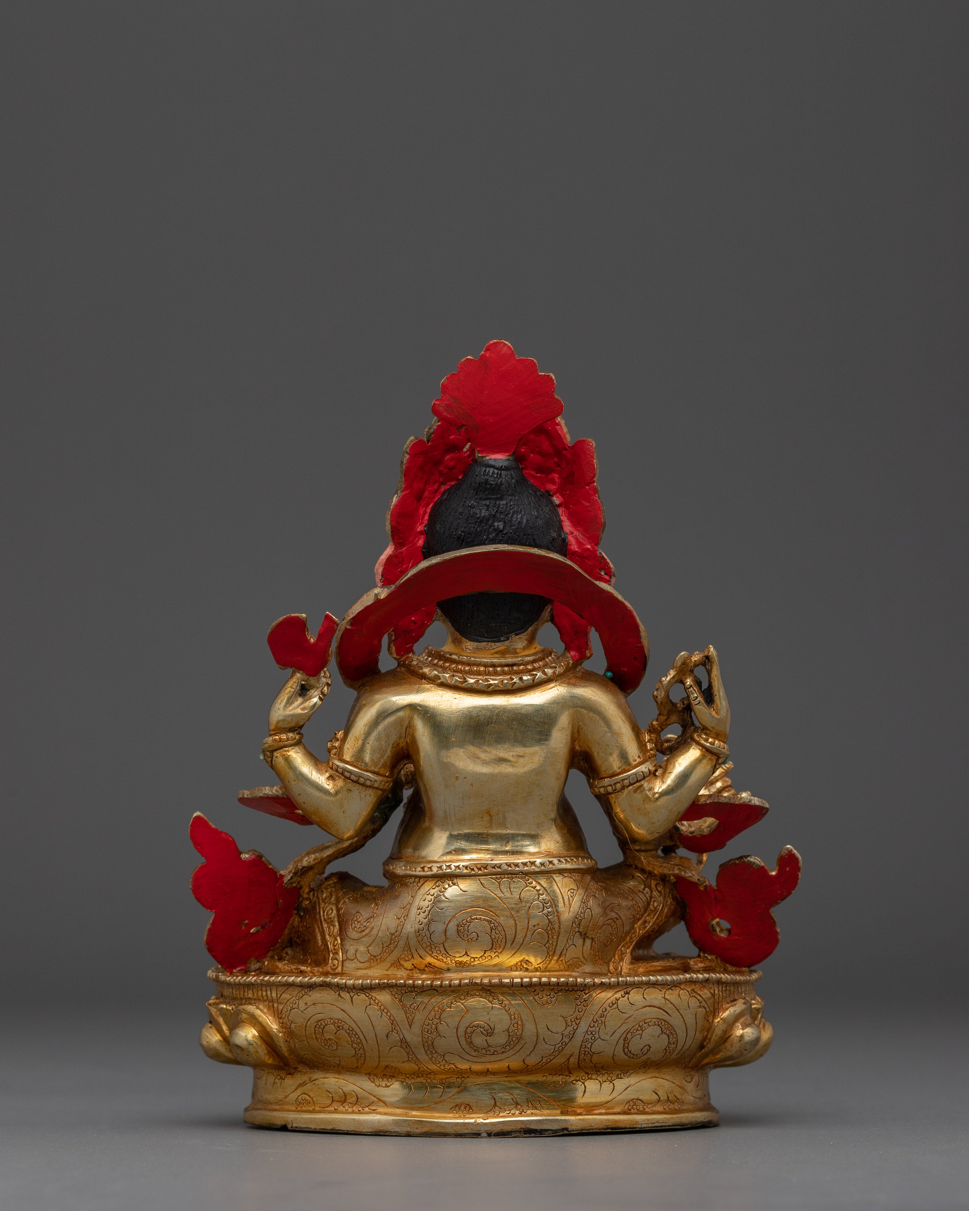 Handcrafted Copper Ganesh Statue | Ideal for Your Altar or Shrine Decor