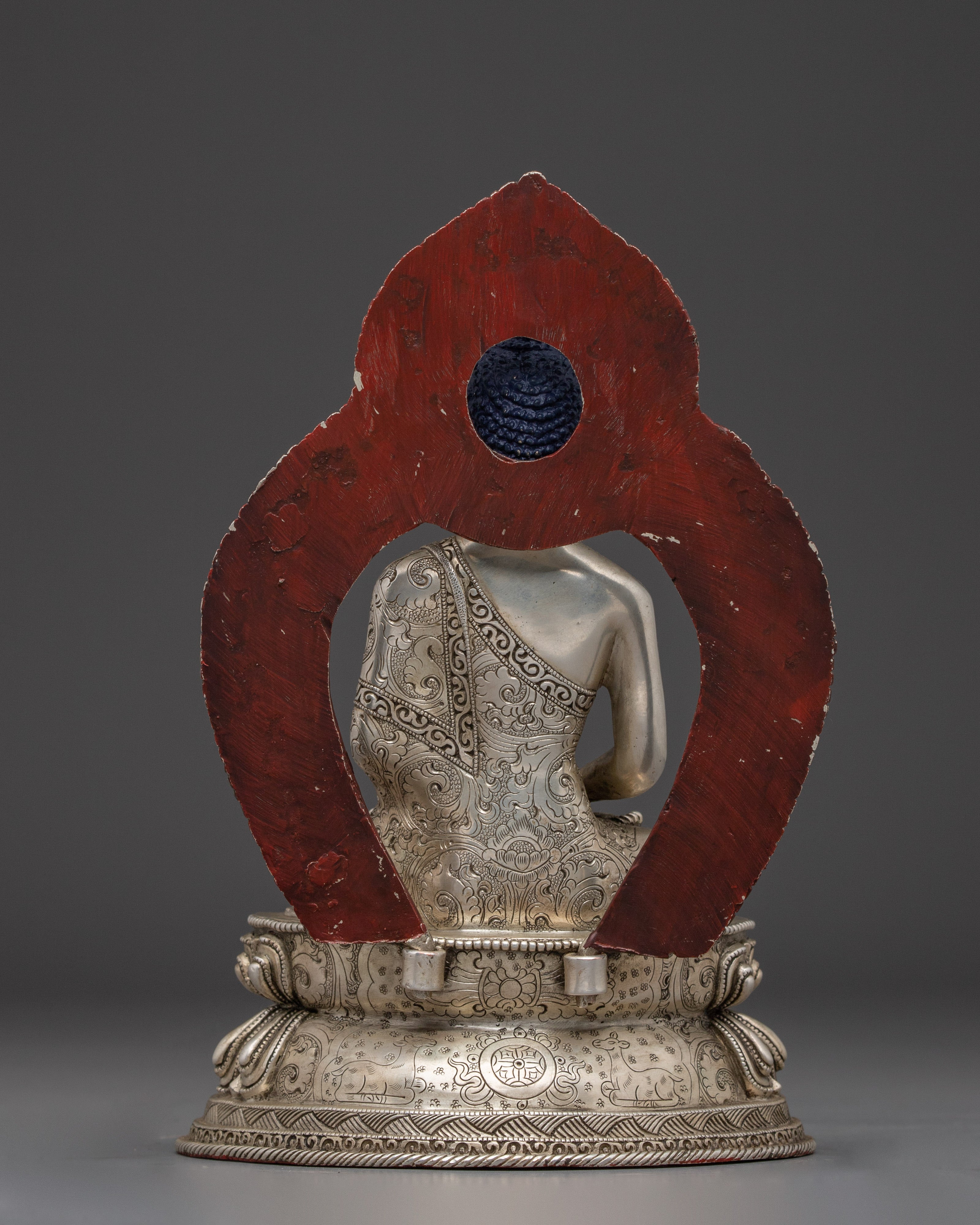 Amitabha Buddha Silver Statue | The Ruler of Pure Land