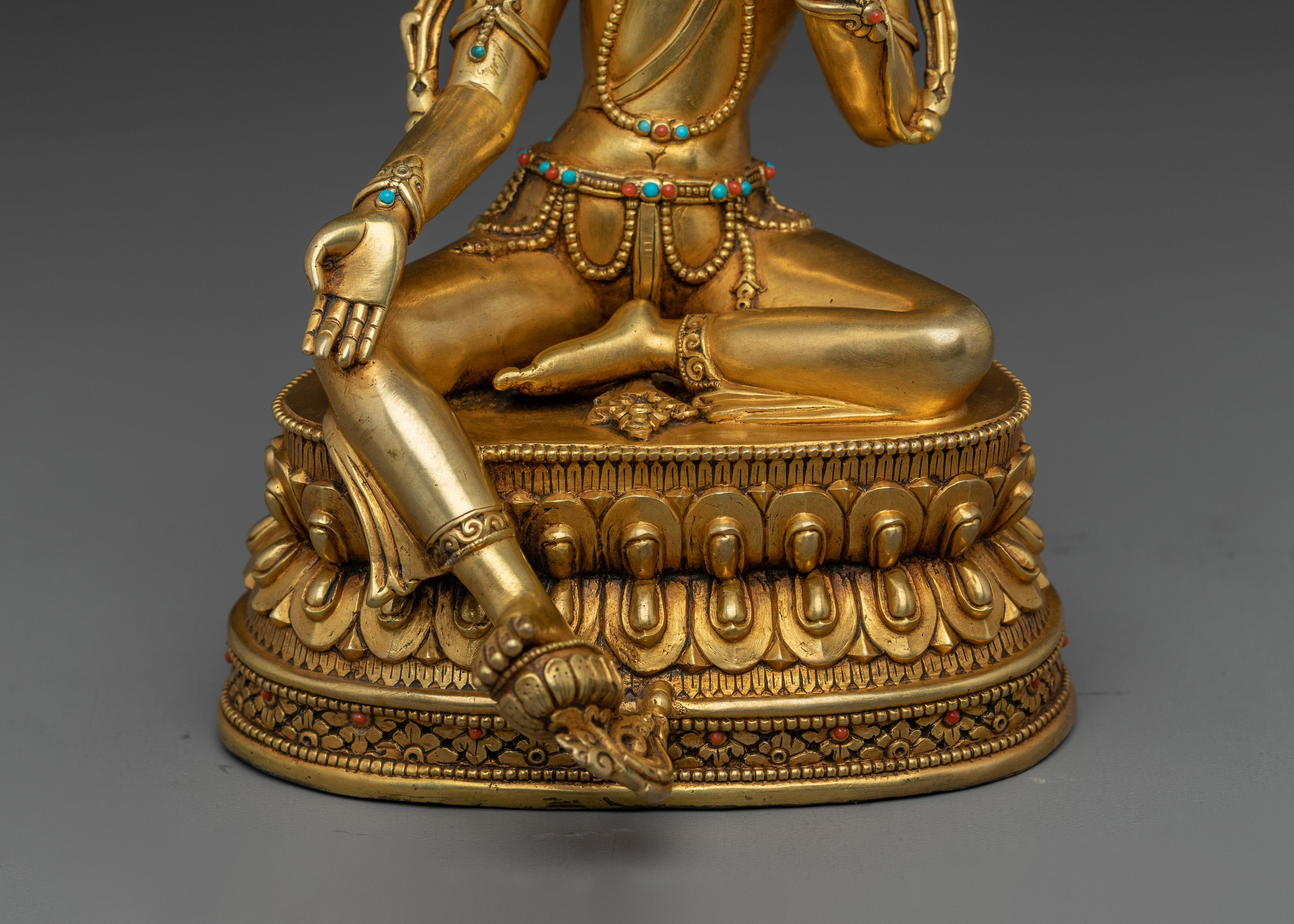 Swift Protection Deity Green Tara Artwork | Enlightened Feminine Energy