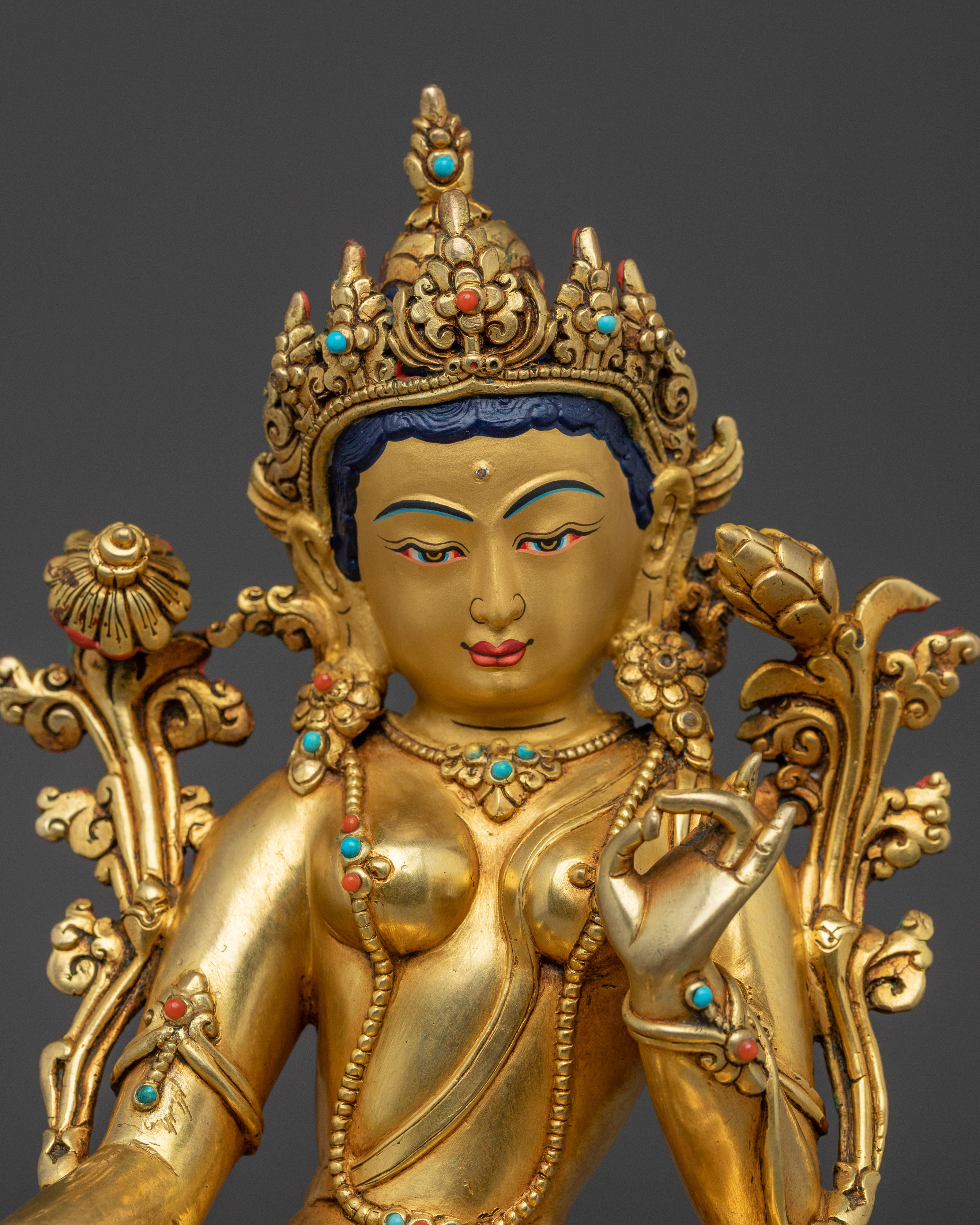 Swift Protection Deity Green Tara Artwork | Enlightened Feminine Energy