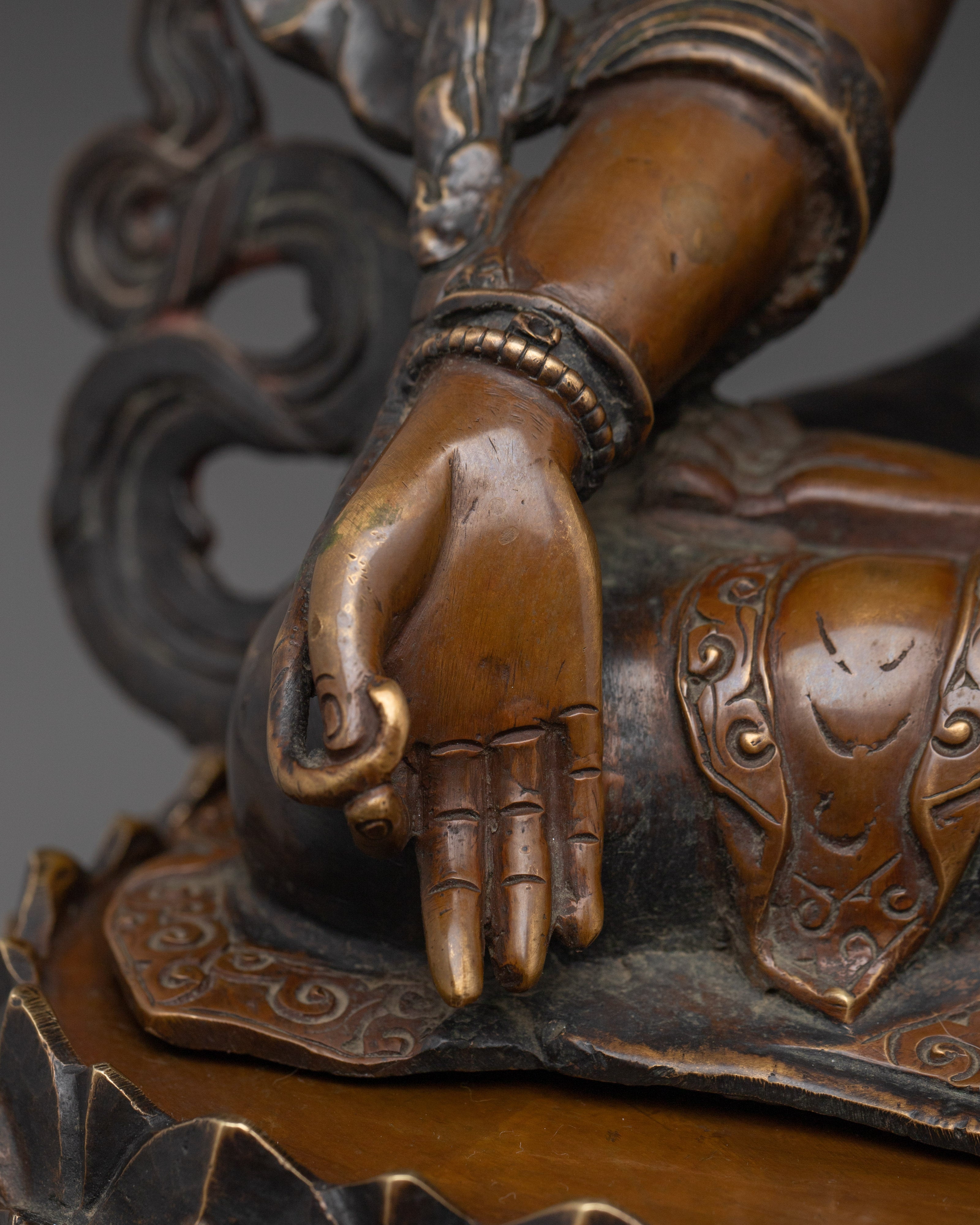 Buddha of Longevity Amitayus Bodhisattva Artwork | Eternal Buddha of Prosperity