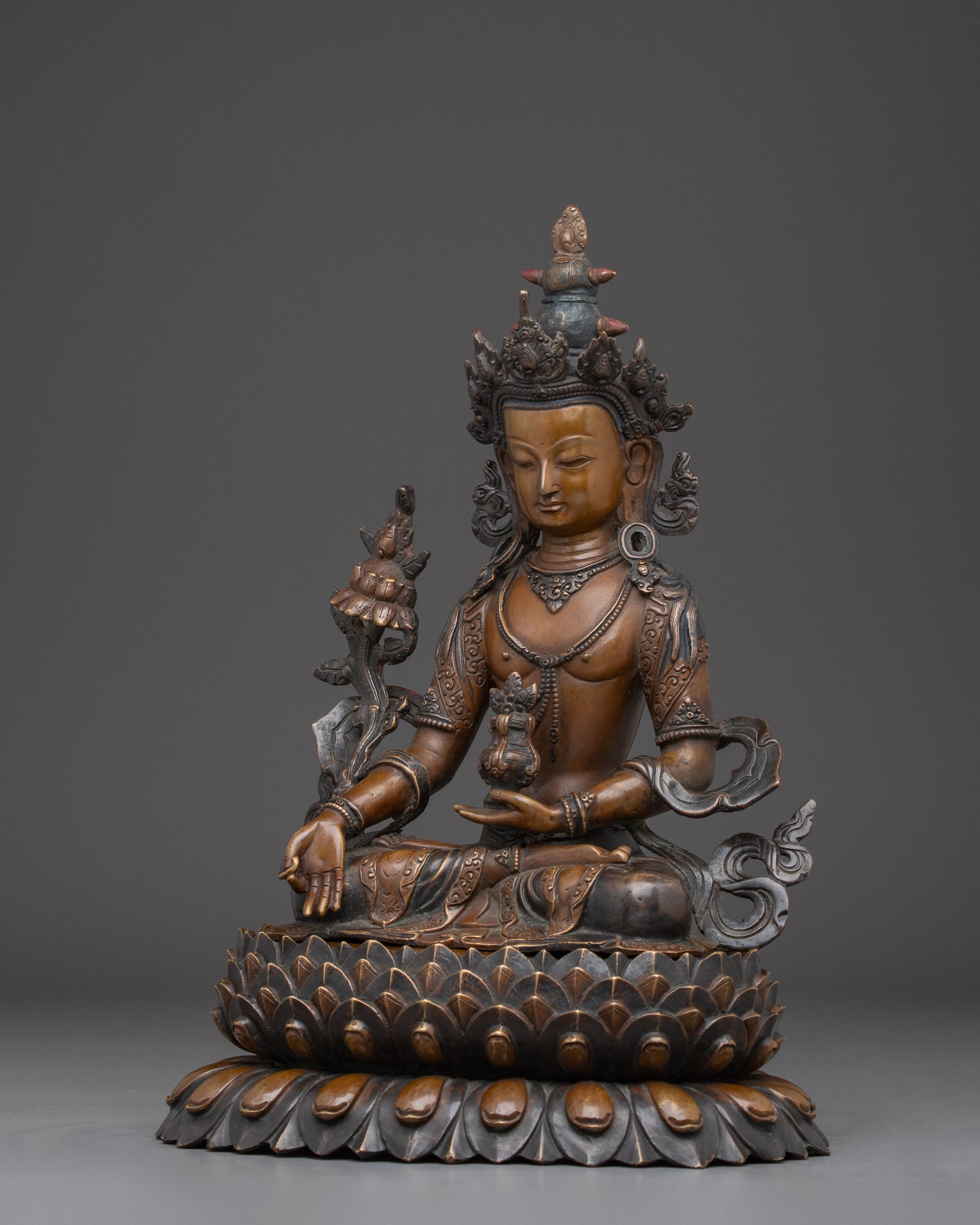 Buddha of Longevity Amitayus Bodhisattva Artwork | Eternal Buddha of Prosperity