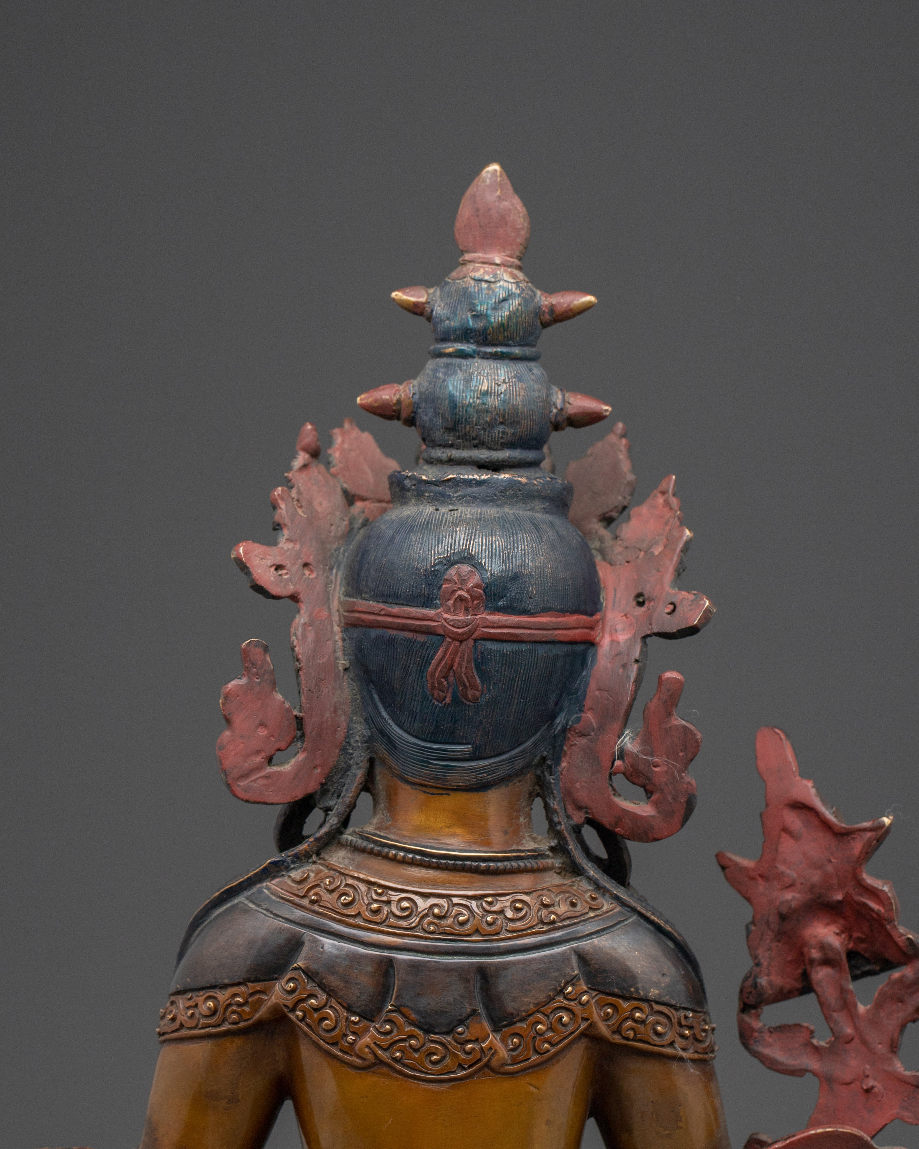 Buddha of Longevity Amitayus Bodhisattva Artwork | Eternal Buddha of Prosperity