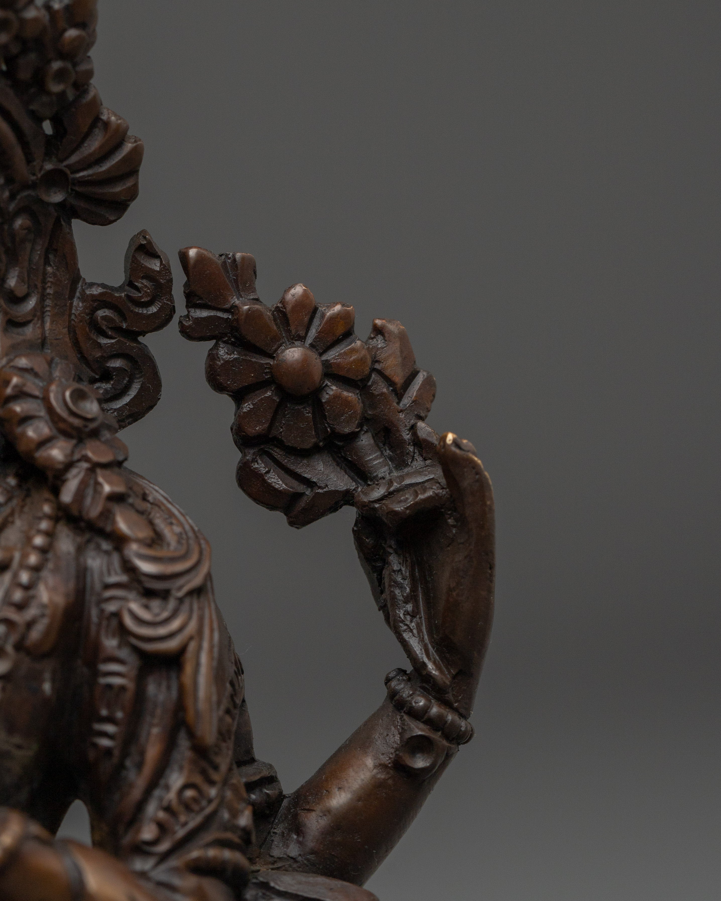 Compassion Bodhisattva Chenrezig Statue | AValokiteshvara Handmade Artwork