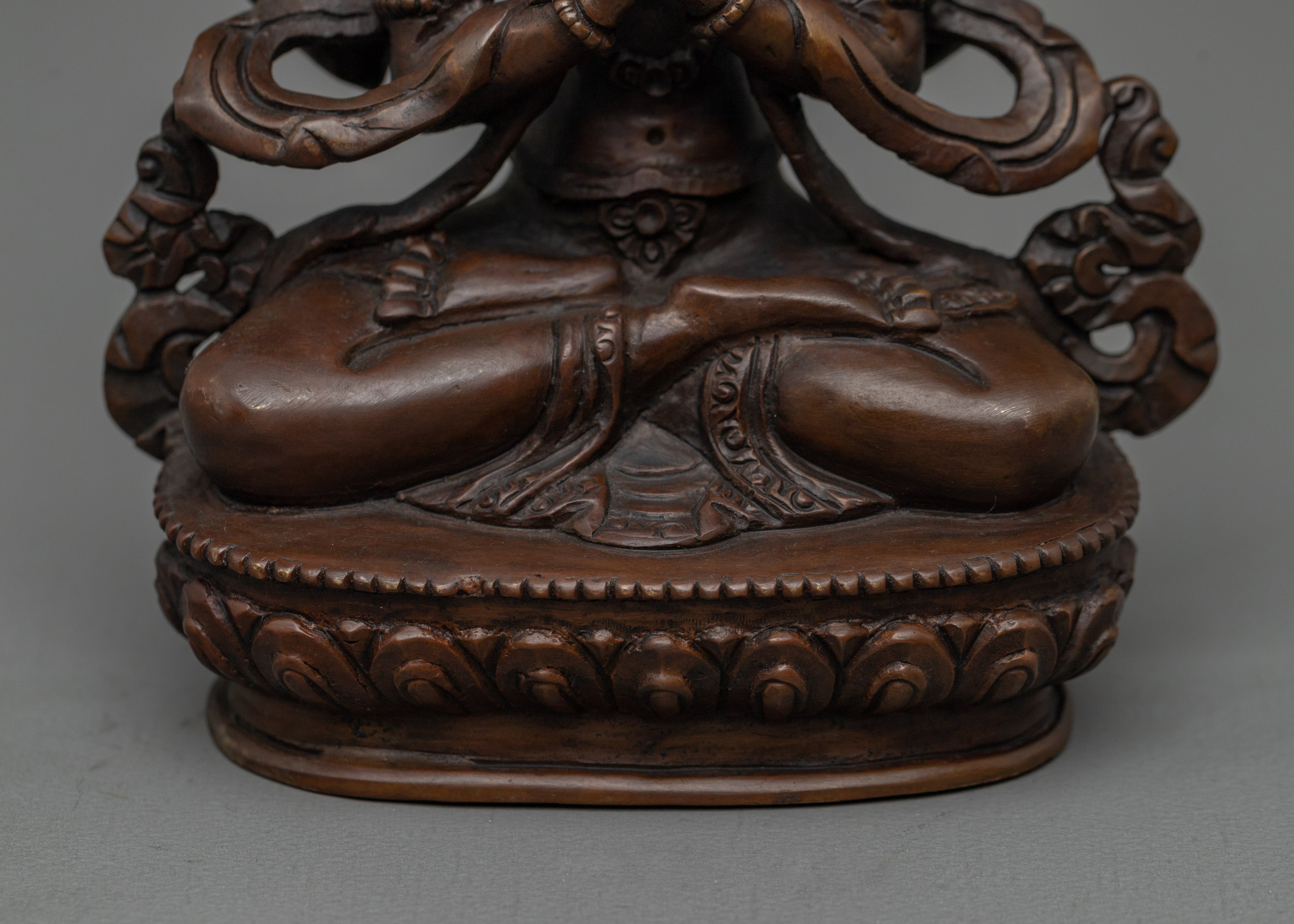 Compassion Bodhisattva Chenrezig Statue | AValokiteshvara Handmade Artwork