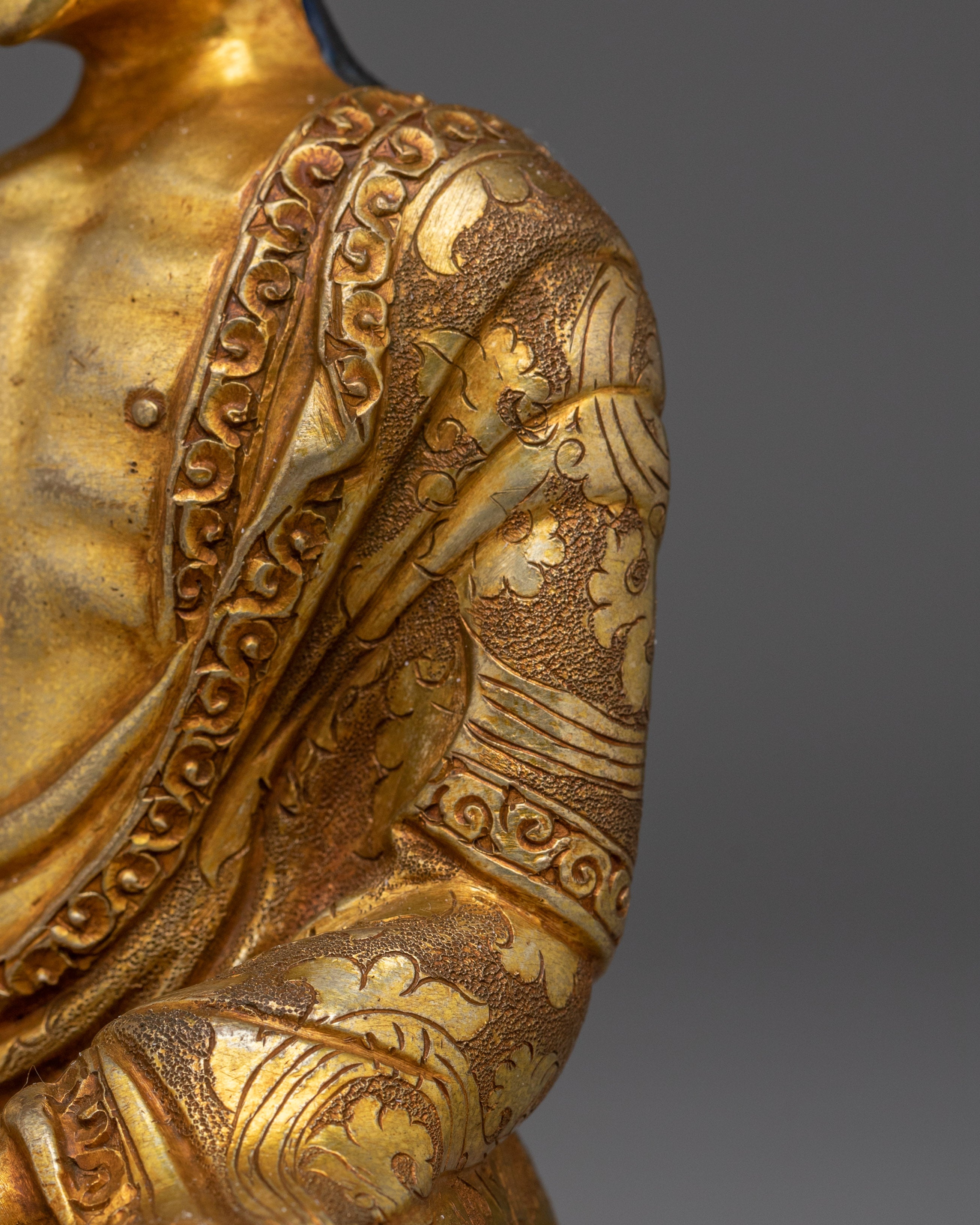 Tibetan Yogi Milarepa Statue | Singing Sage of the Himalayas