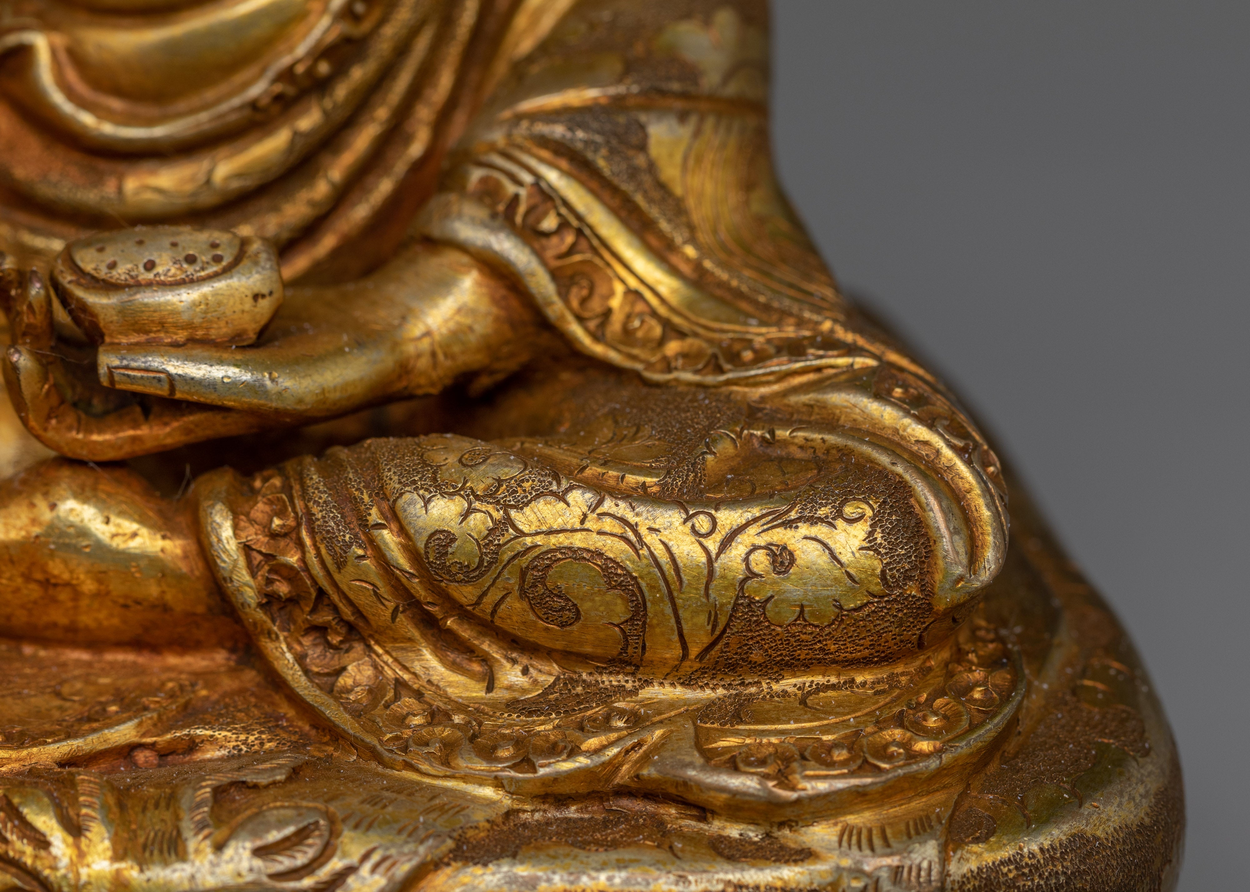 Tibetan Yogi Milarepa Statue | Singing Sage of the Himalayas