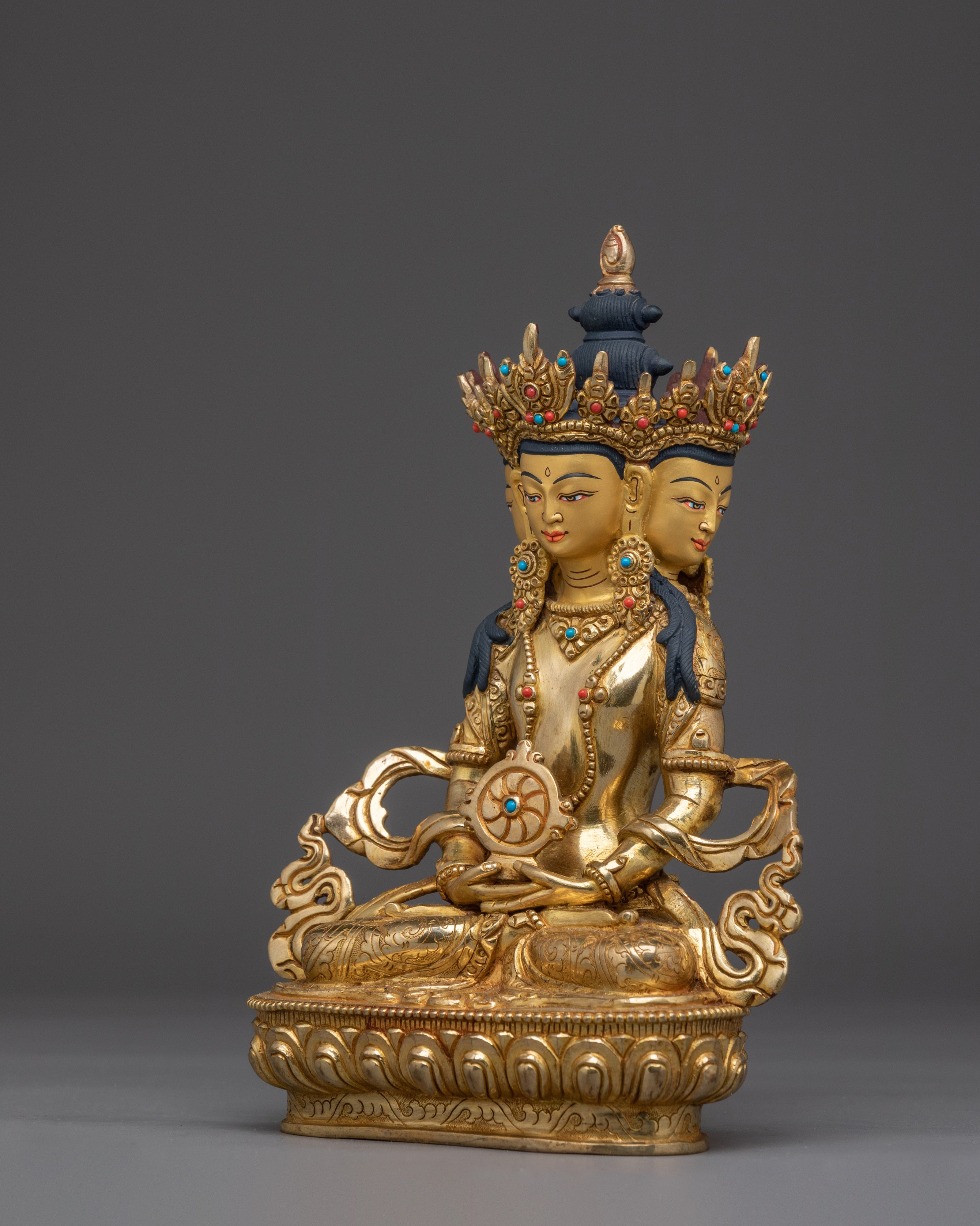 Sacred Vairocana Statue | Five Dhyani Buddhas Central Figure