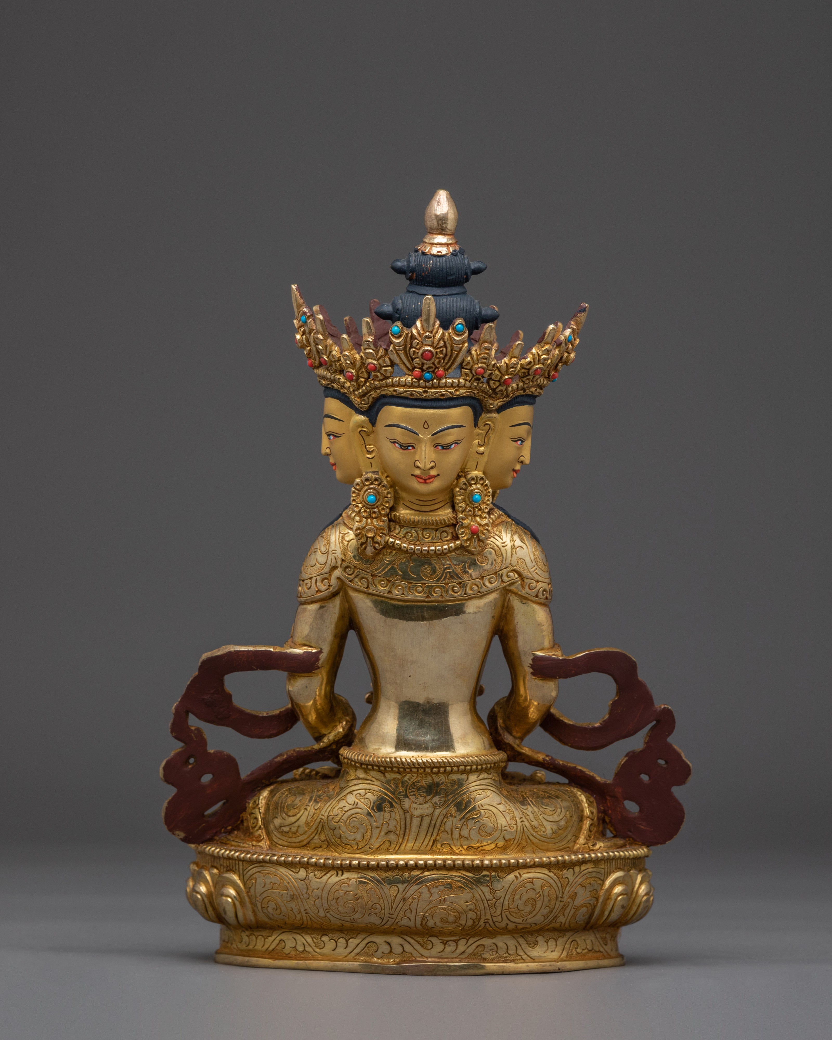 Sacred Vairocana Statue | Five Dhyani Buddhas Central Figure