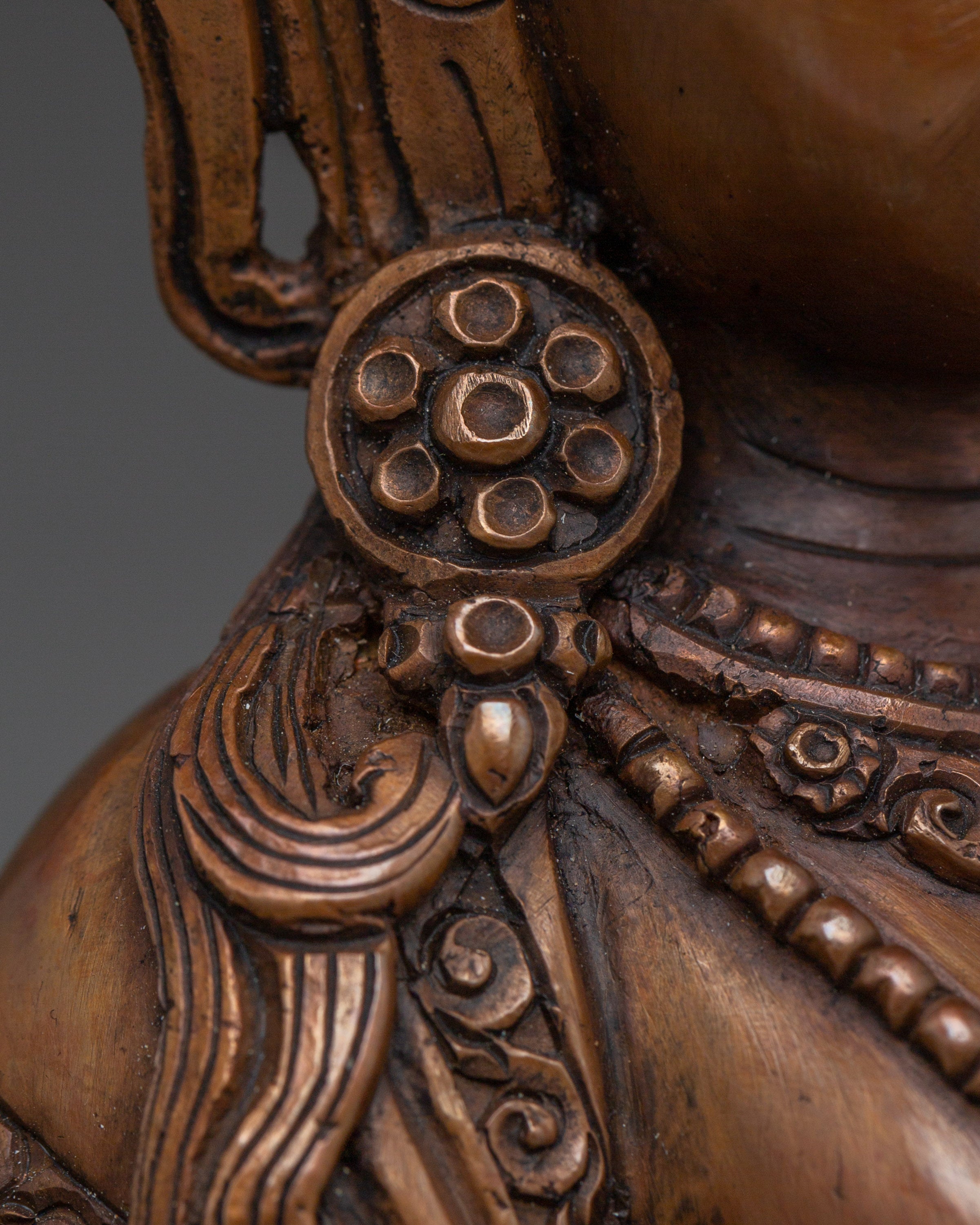 Oxidized Copper Body Prajna paramita Wisdom Statue | Spiritual Wisdom and Enlightenment