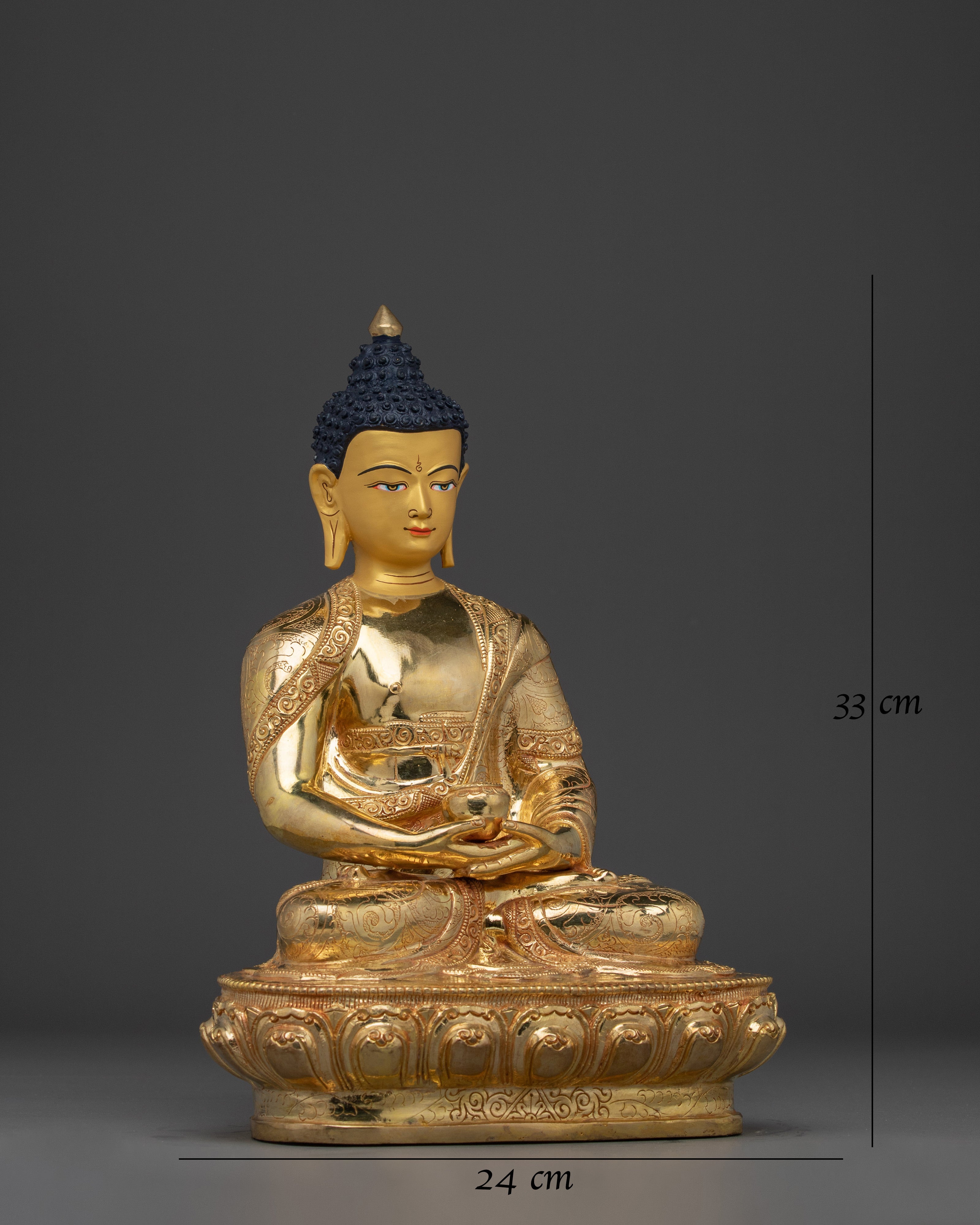 Sukhavati Ruler Amitabha Buddha Figurine