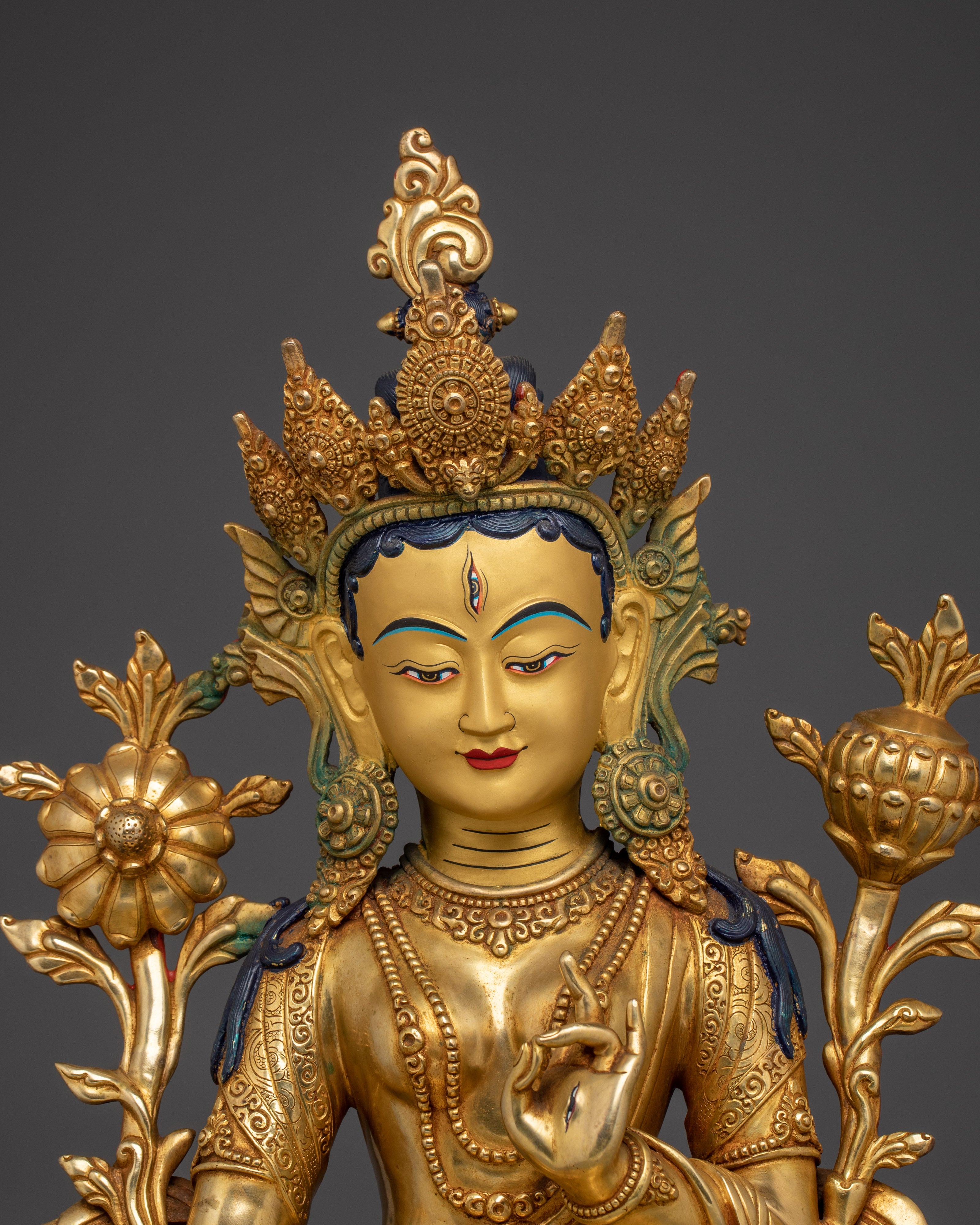 Sacred Feminine Energy of White Tara | Seven Eyed Deity