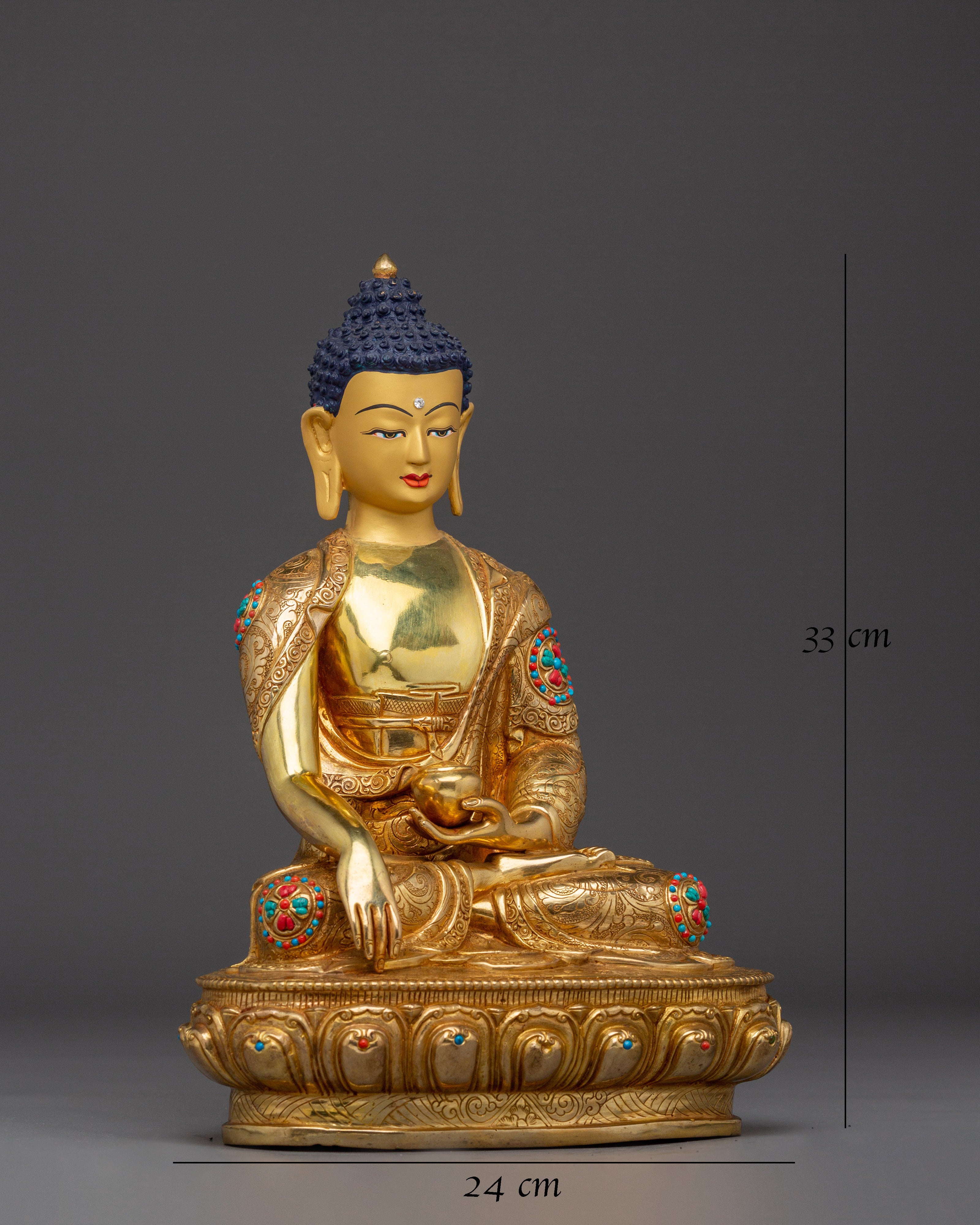 Golden First Buddha Shakyamuni | Founder of the Buddhist Religion