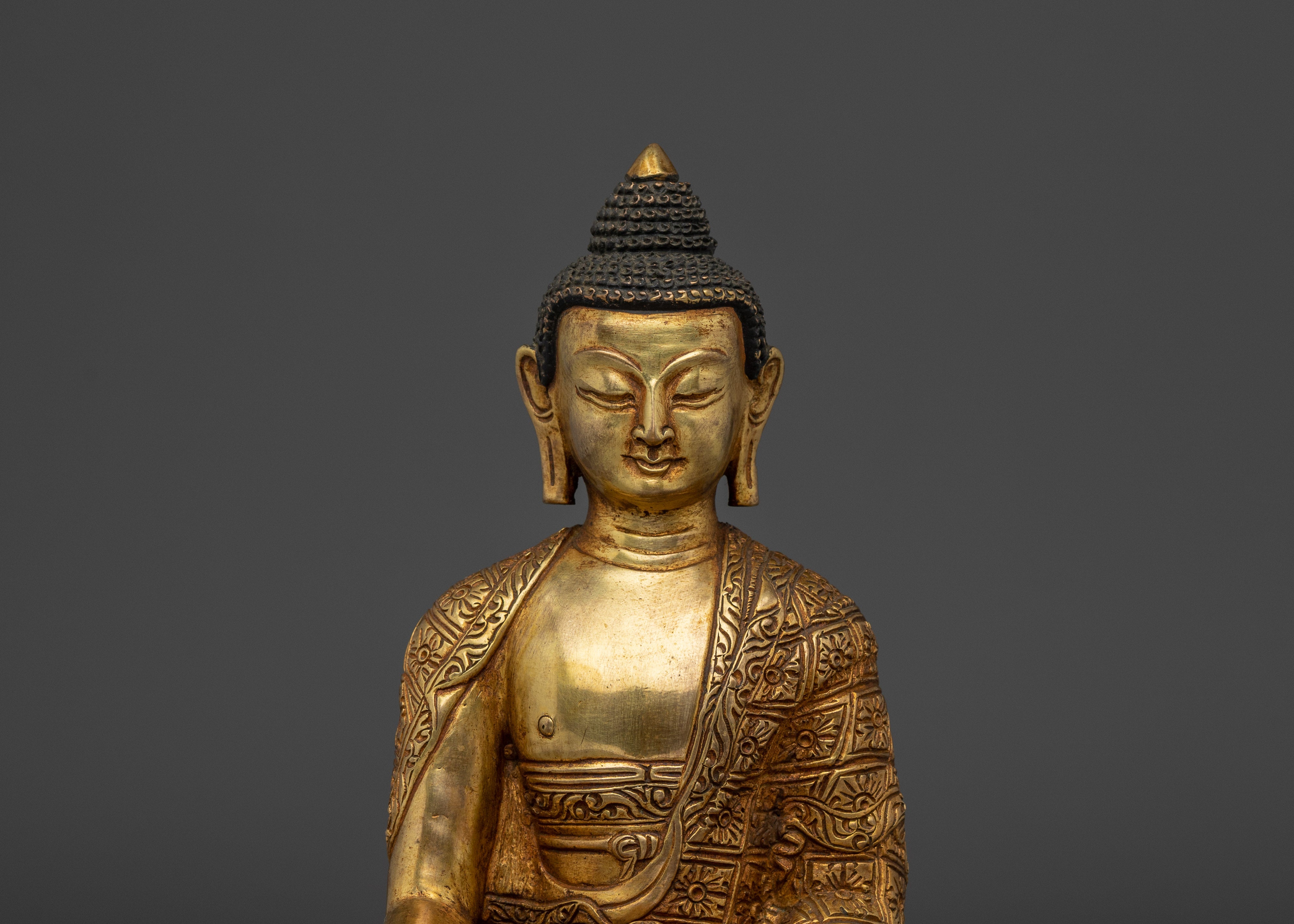 Traditional Shakyamuni Buddha Art | Enlightenment Symbol