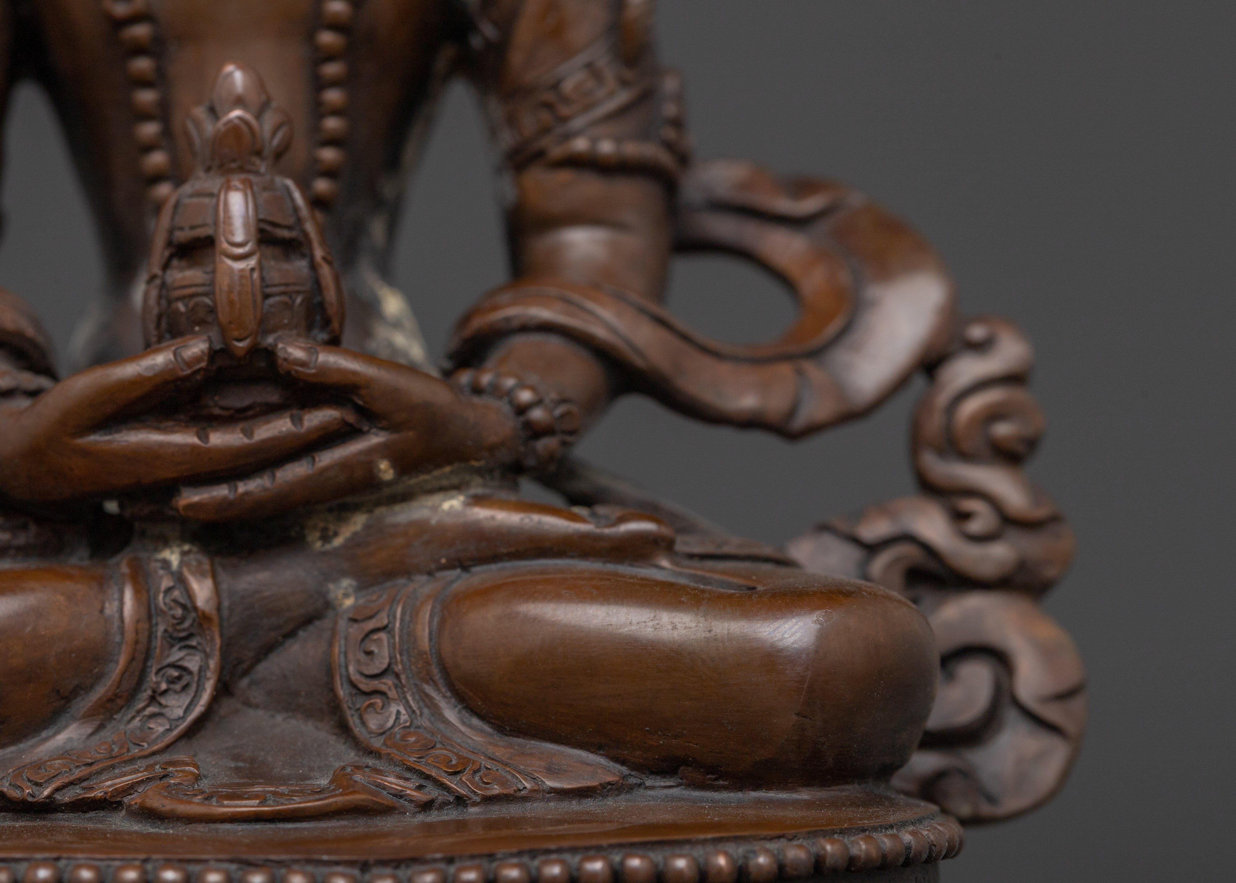 Vajrayana Deity Amitayus Artwork | Symbol of Divine Vitality