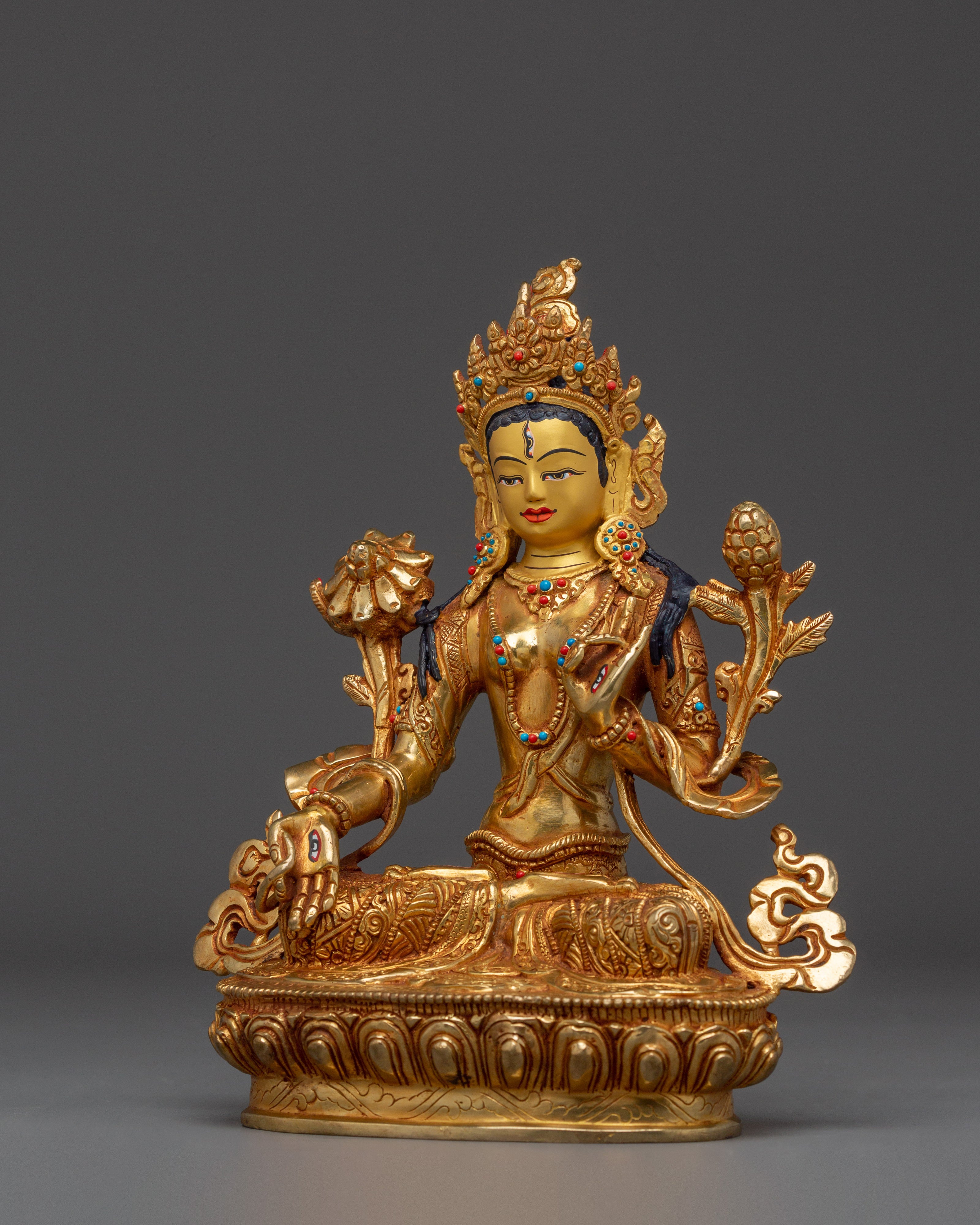 Sita Tara Tibetan Deity Art | White Tara - Healing Deity